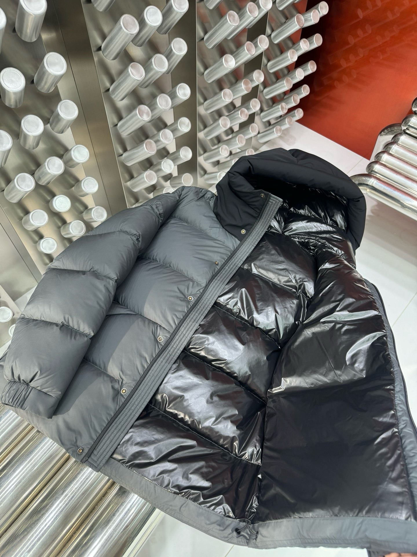 Blue and Black Jacket