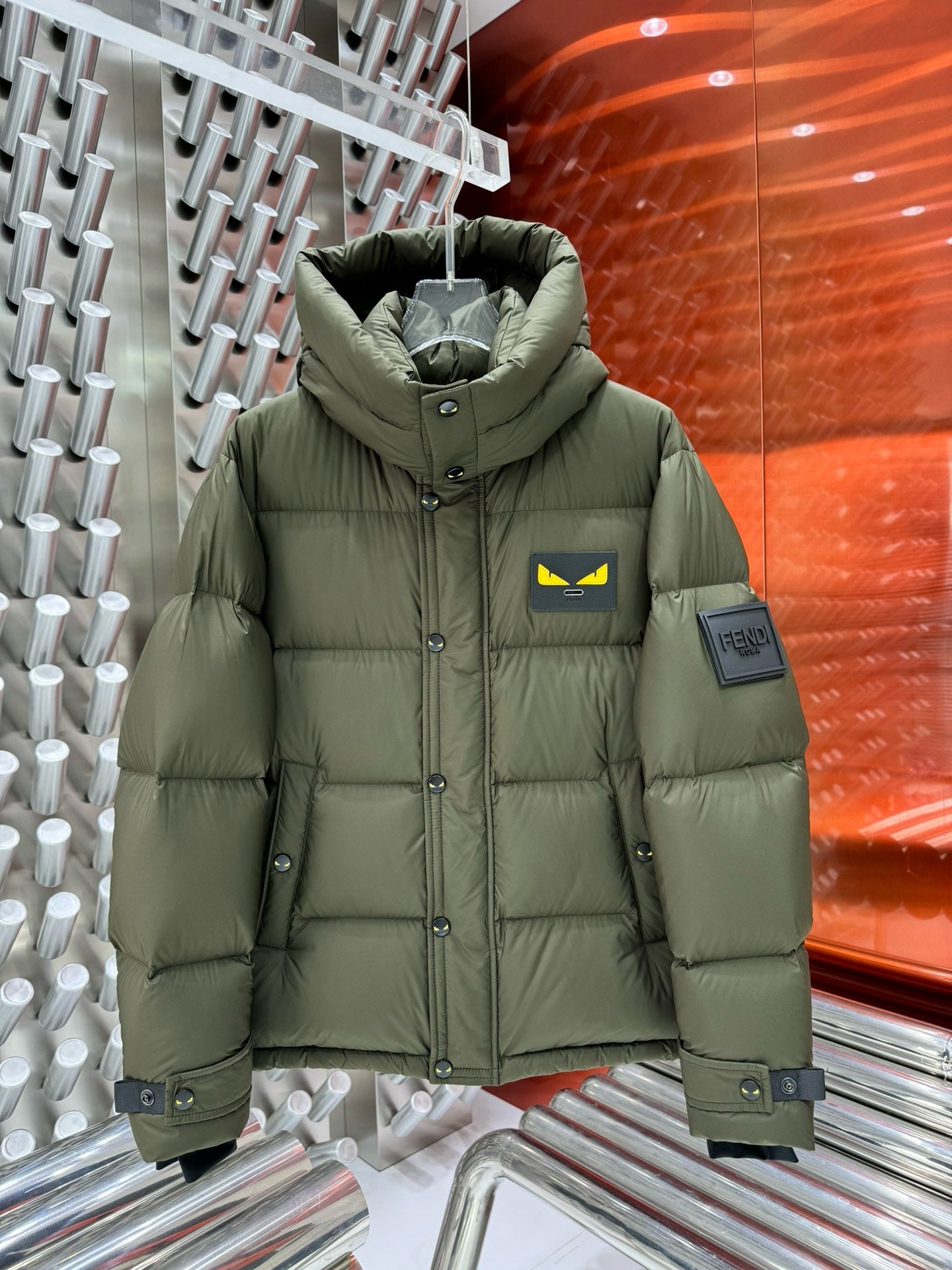 Black and Green Jacket
