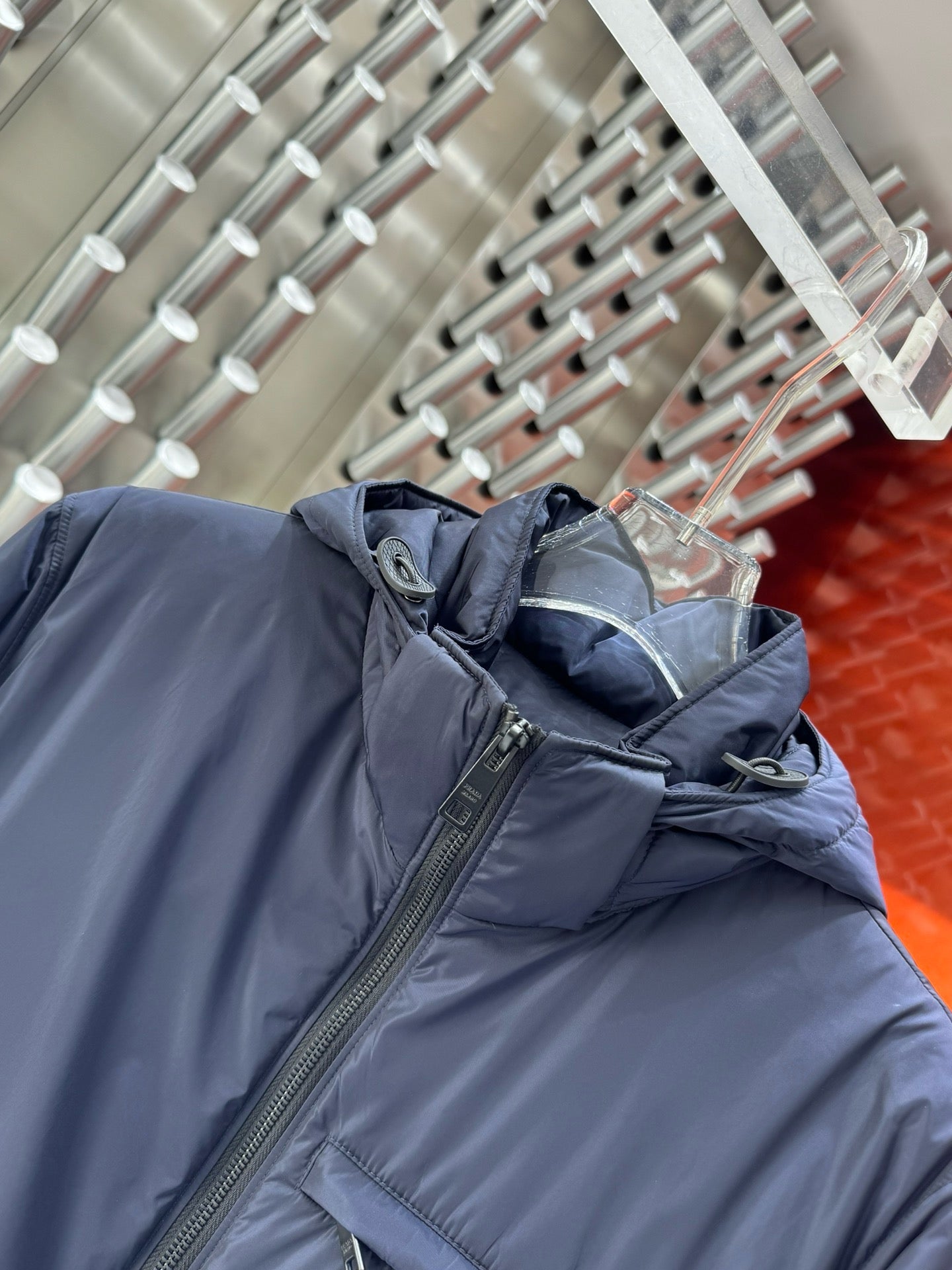 Black and Dark Blue Jacket