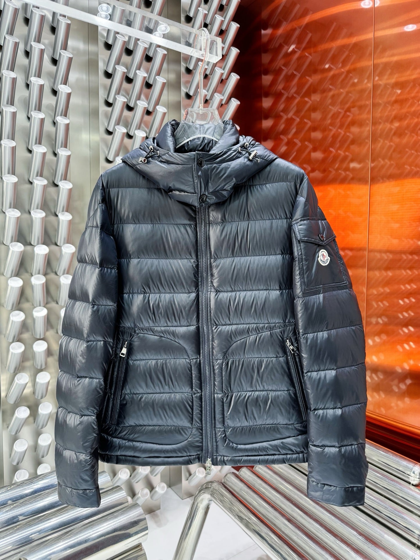 Blue and Black Jacket