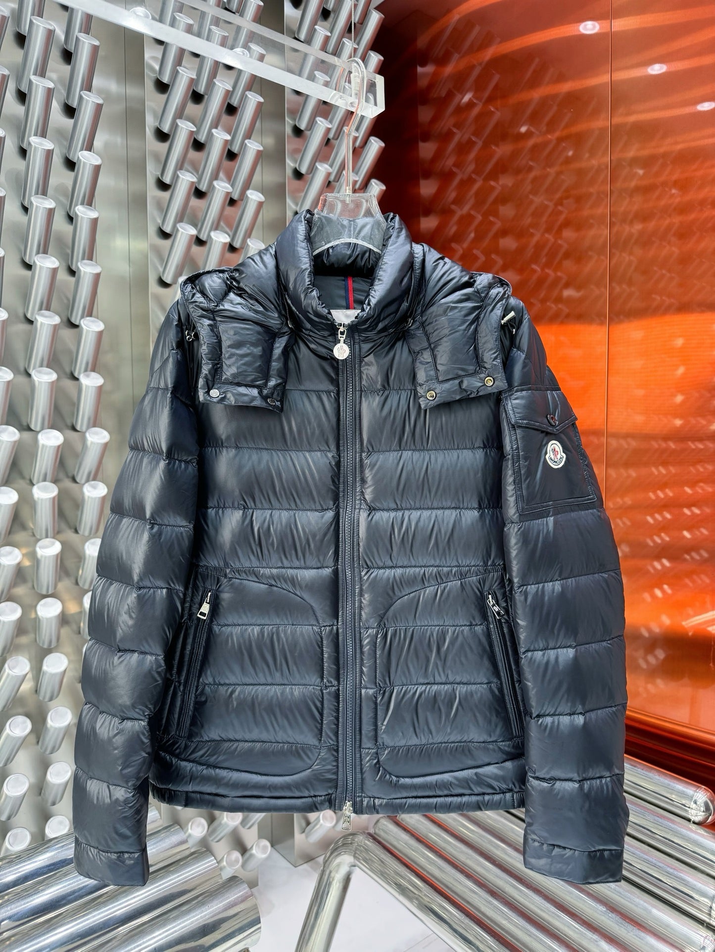 Blue and Black Jacket