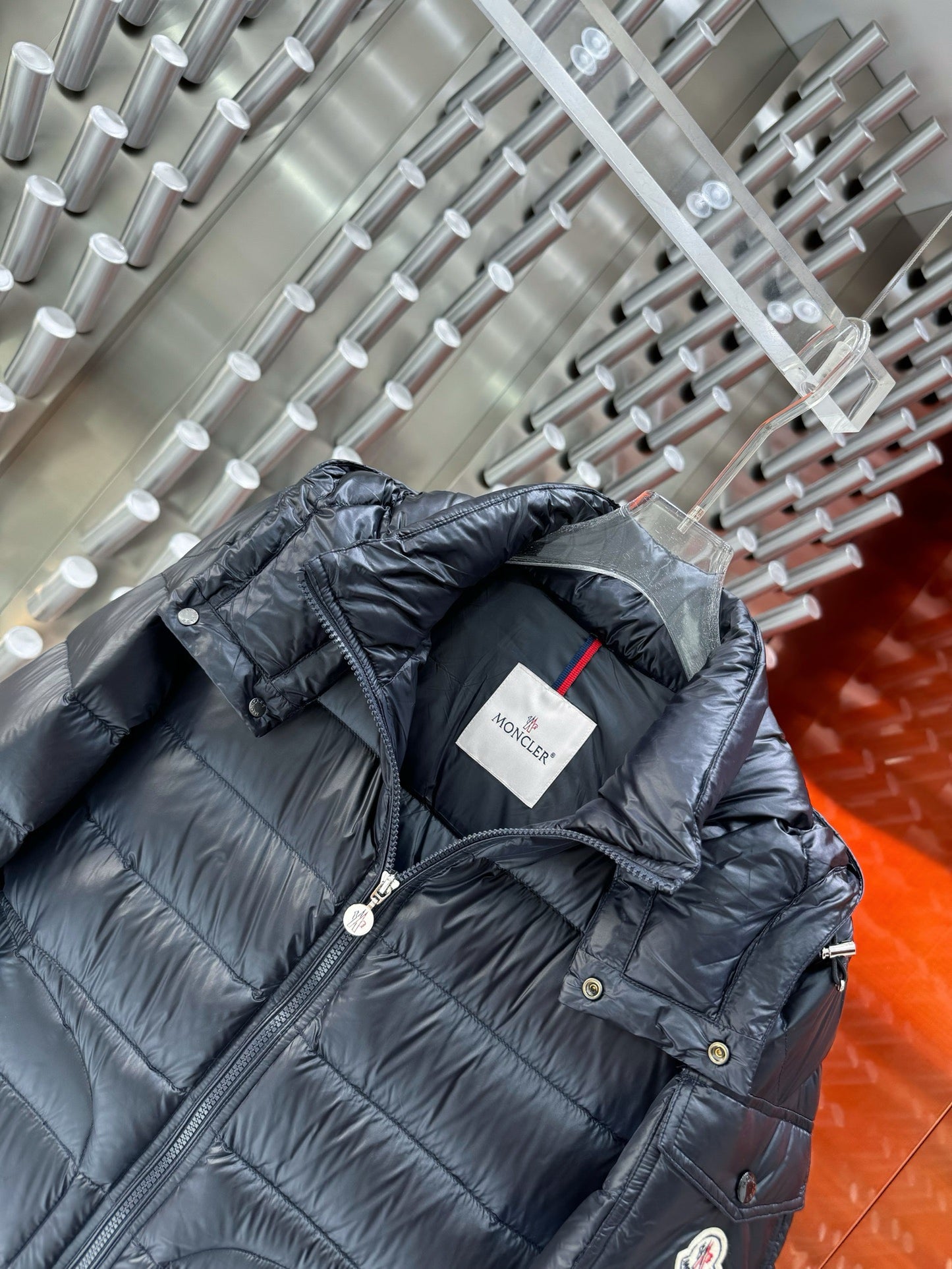 Blue and Black Jacket
