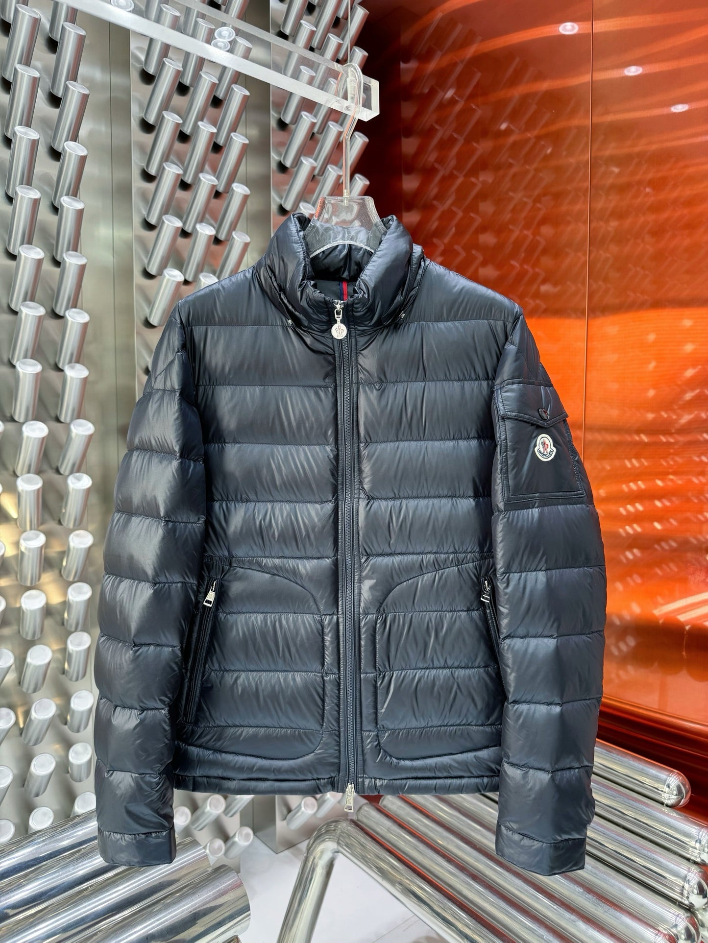 Blue and Black Jacket