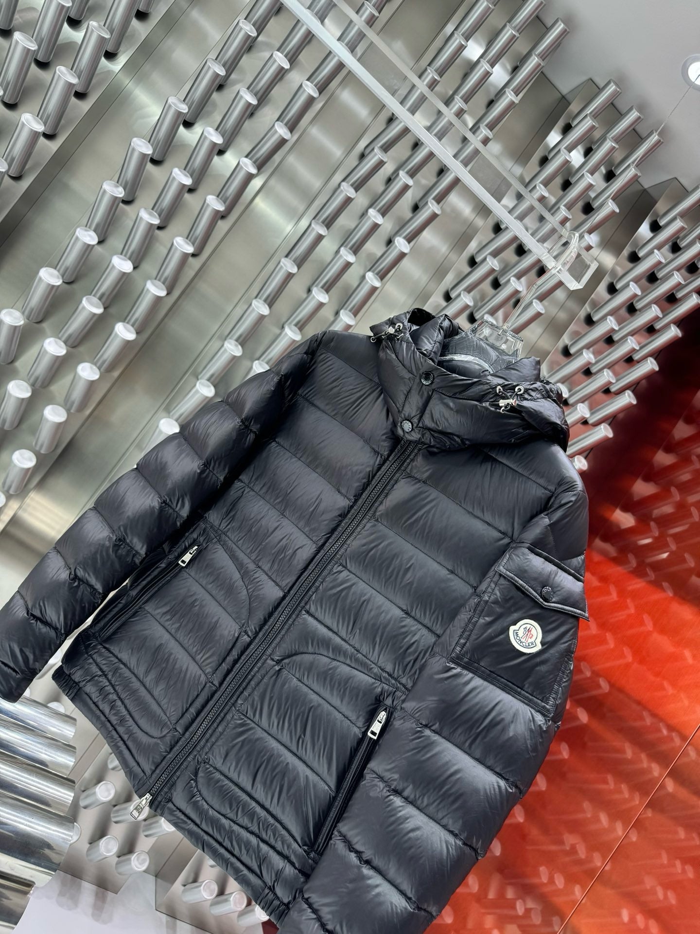 Blue and Black Jacket