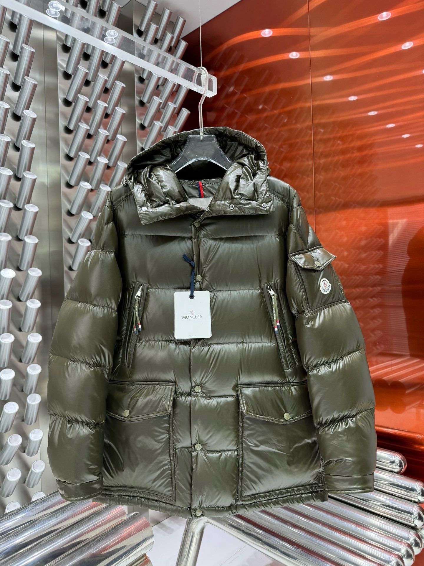 Green and Black Jacket