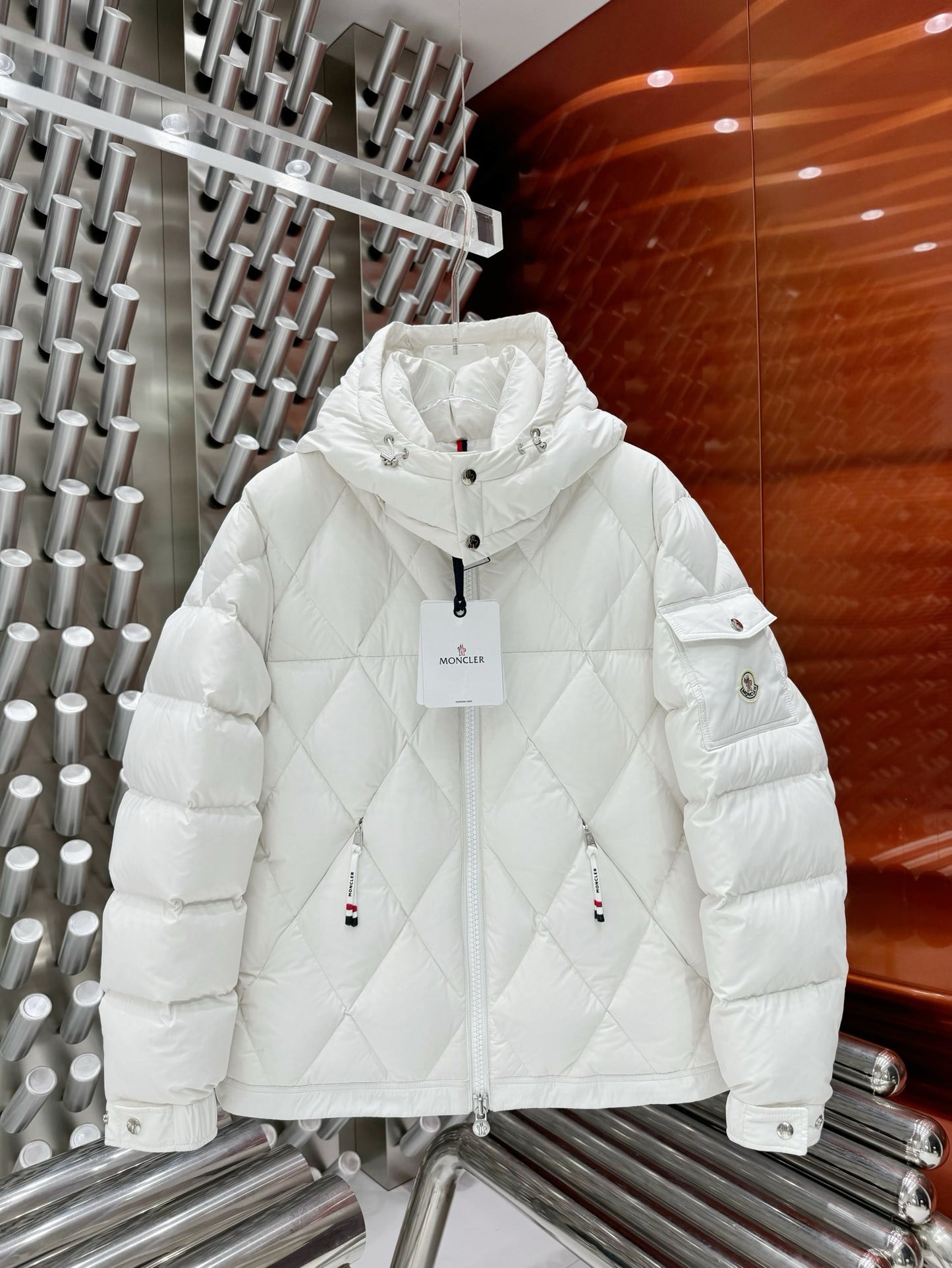 White and Black Jacket