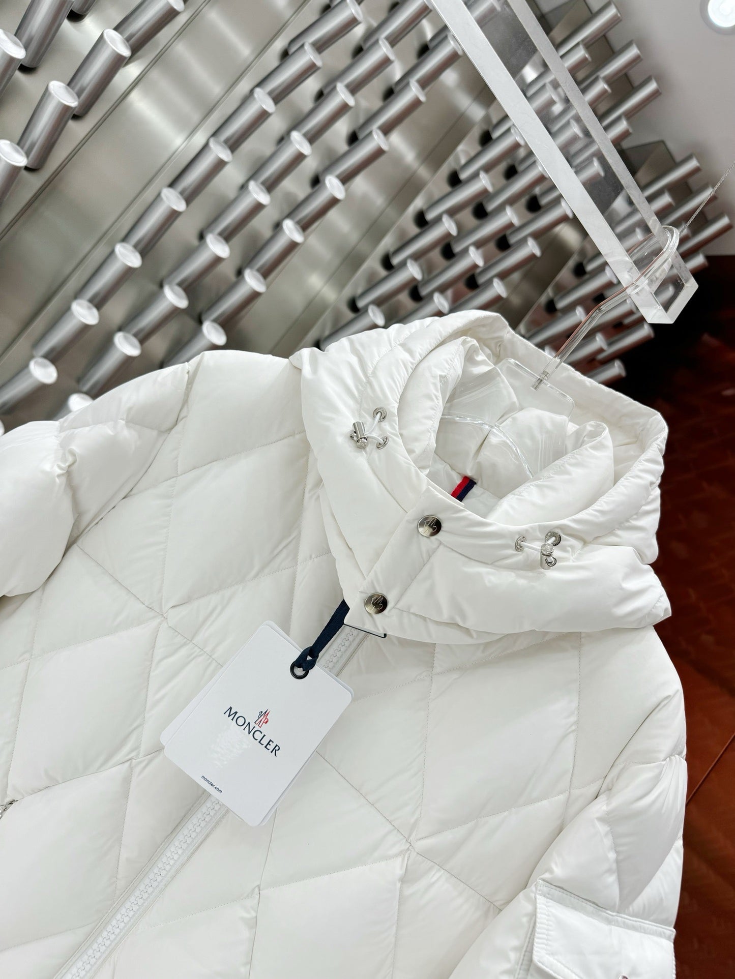 White and Black Jacket