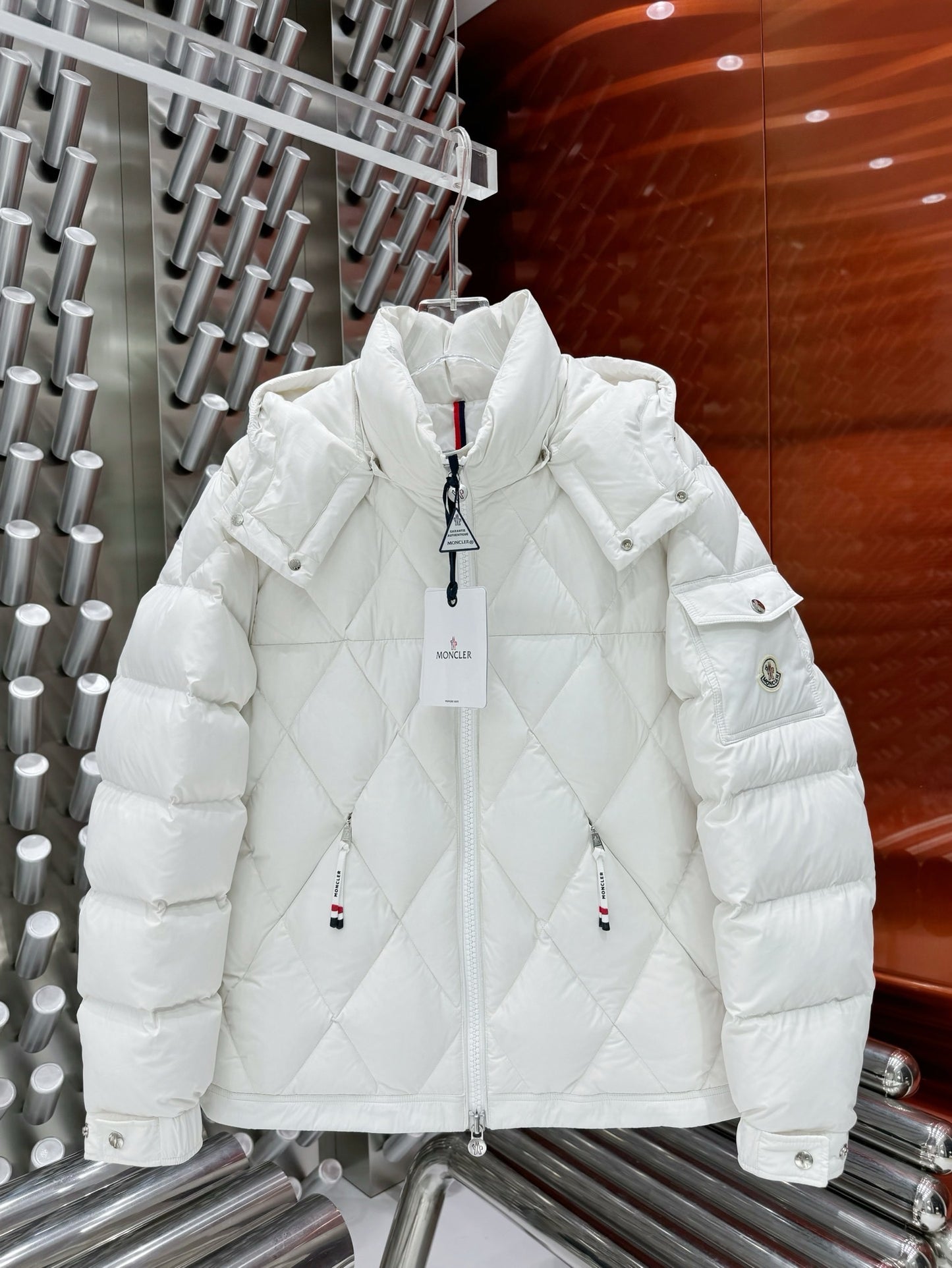 White and Black Jacket