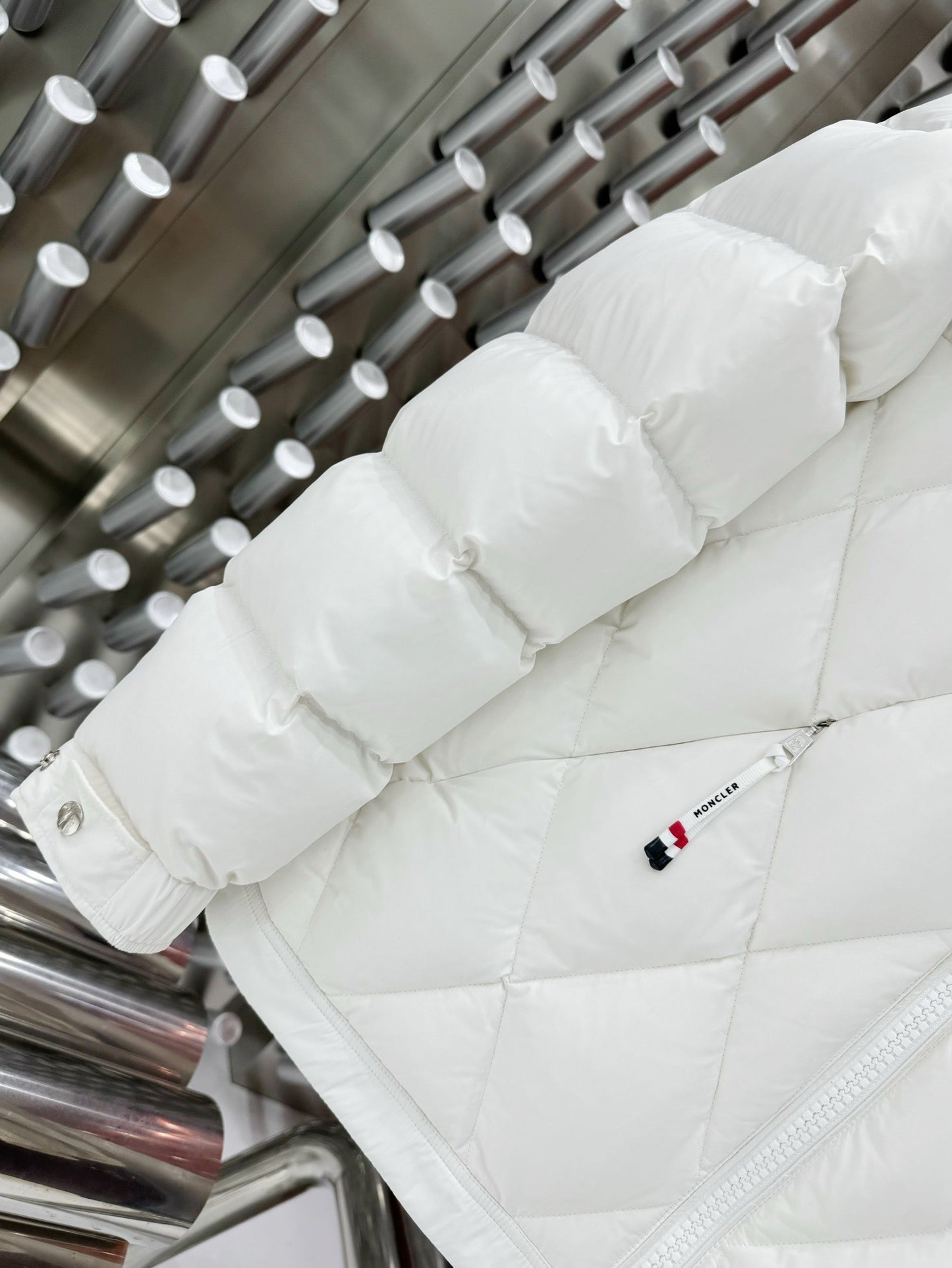 White and Black Jacket