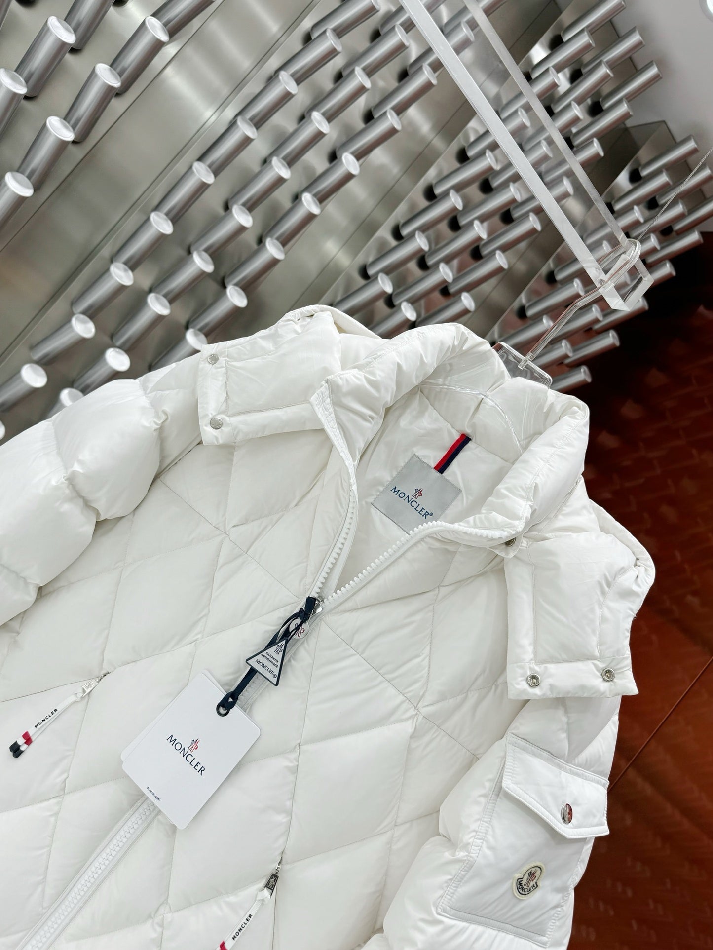 White and Black Jacket