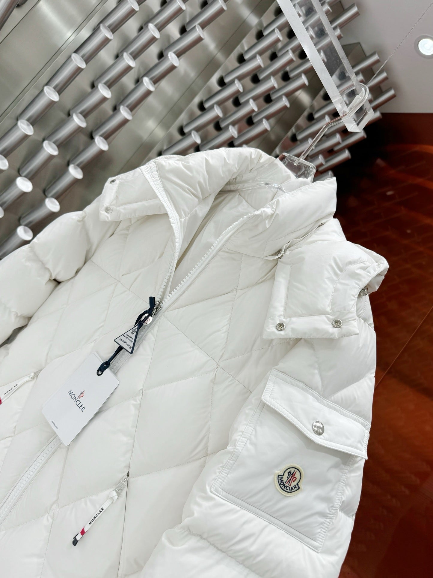 White and Black Jacket