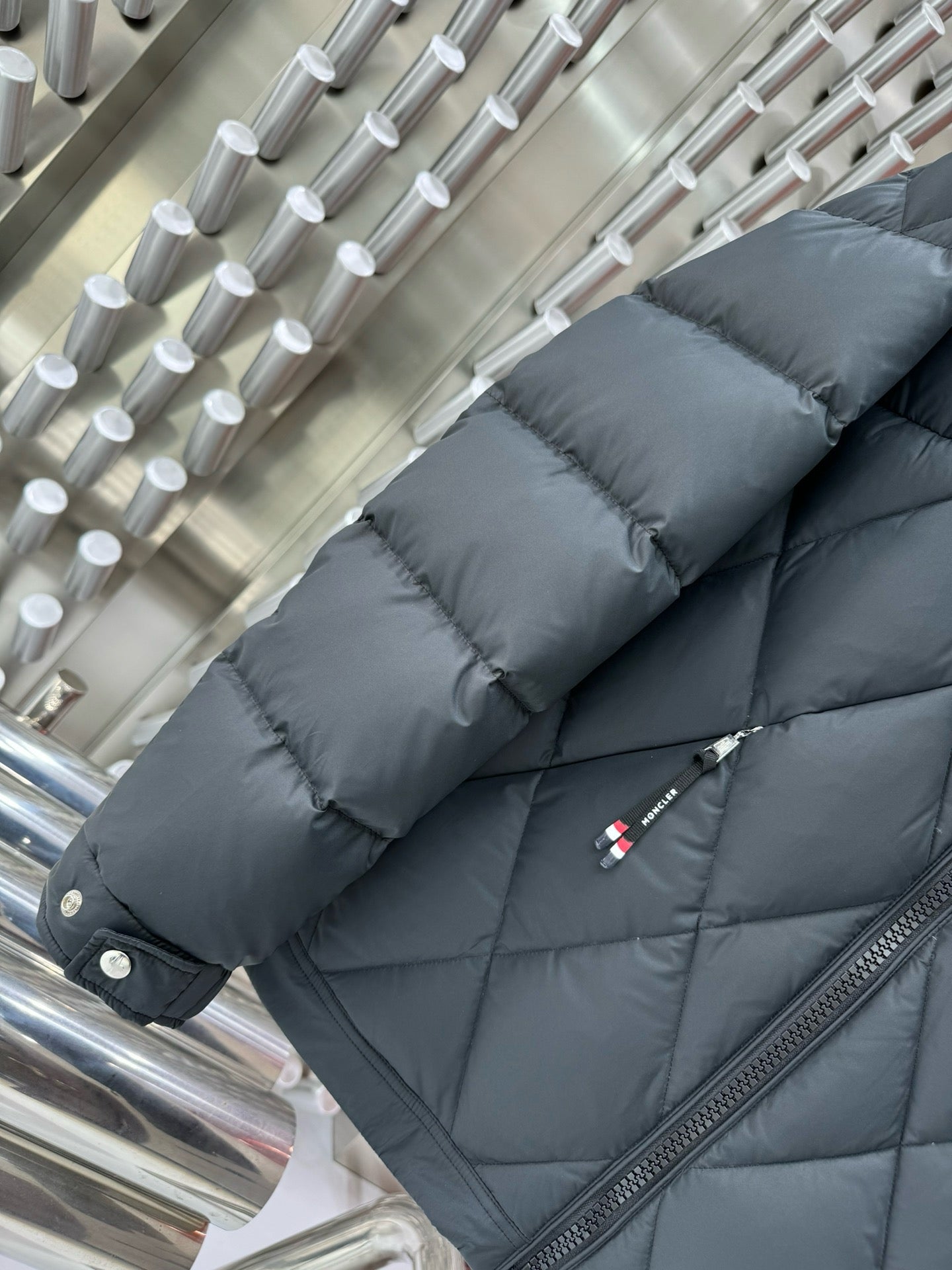 White and Black Jacket