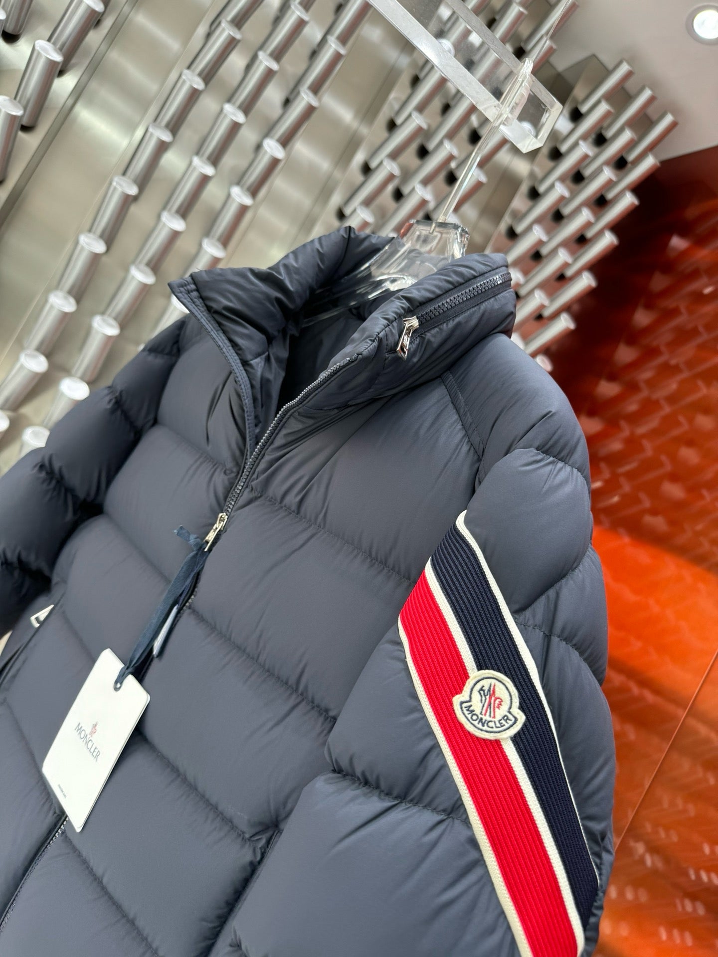 Dark Blue and Brown Jacket