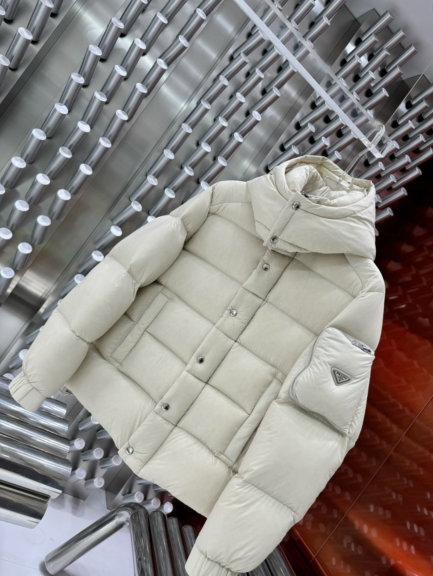 Black and Beige Jacket