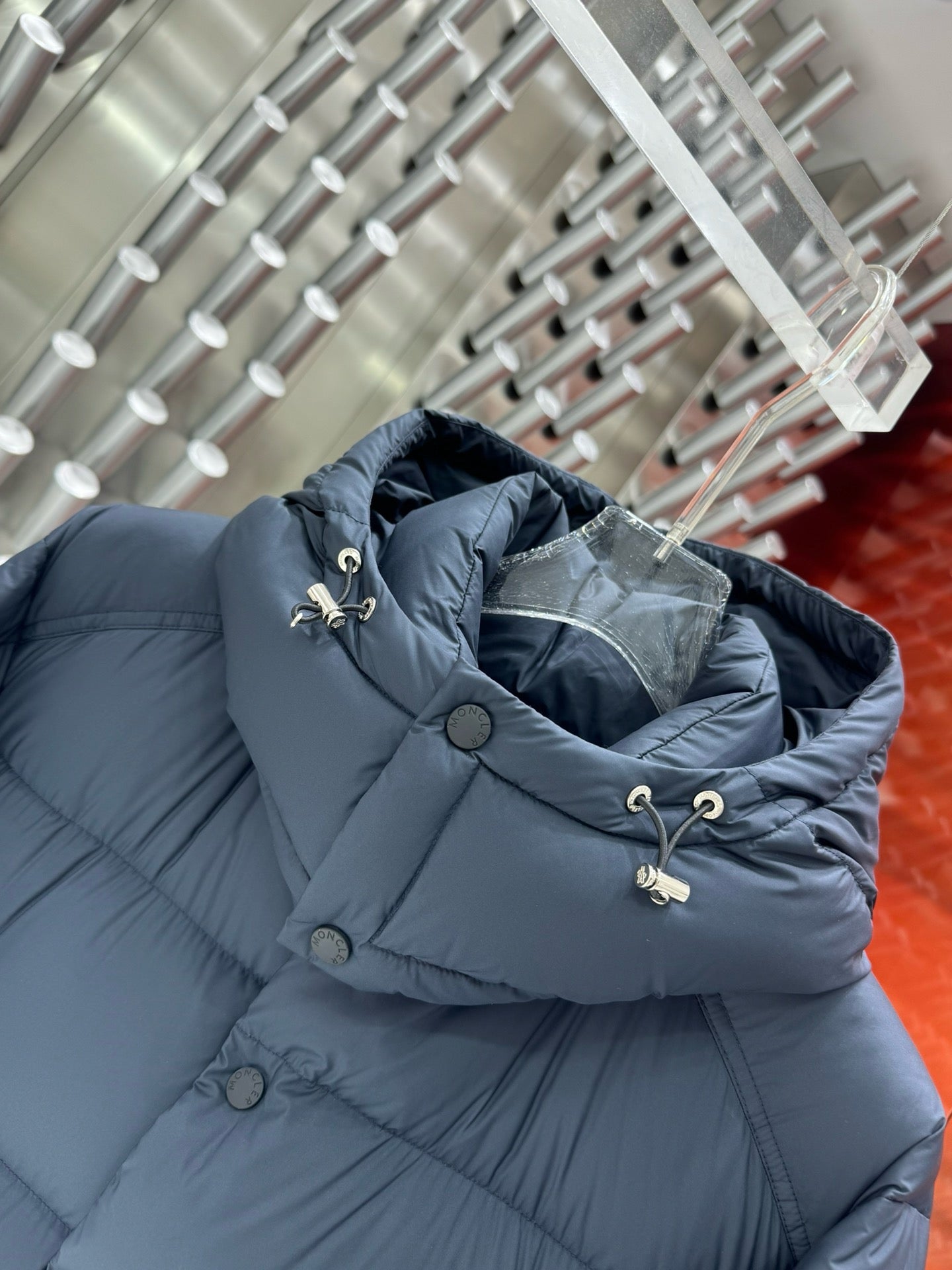 Black and Dark Blue Jacket