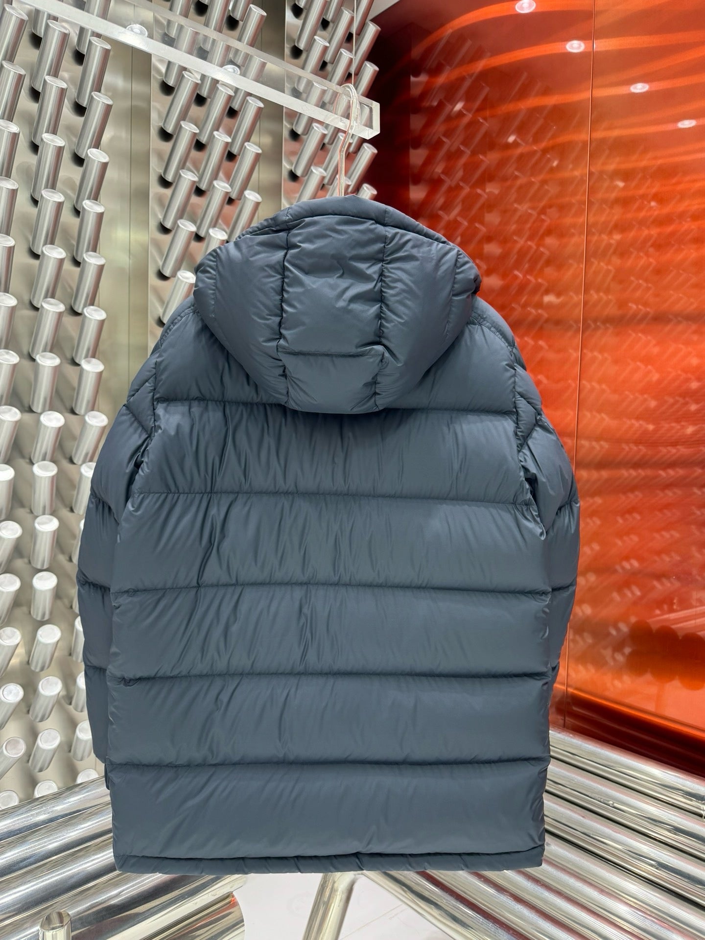 Black and Dark Blue Jacket