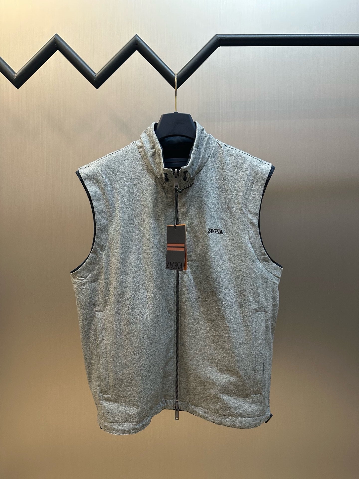 Blue Grey Vest