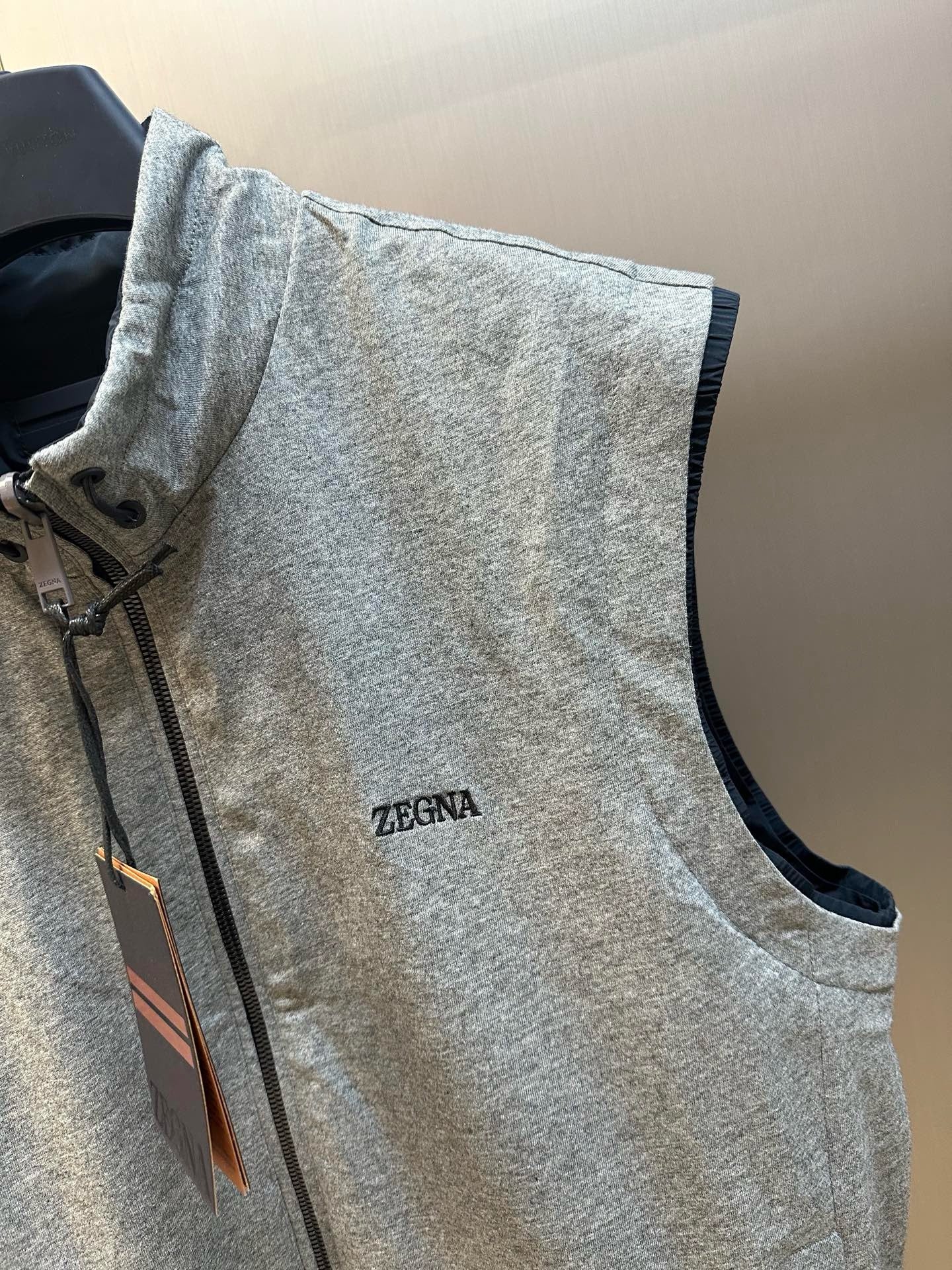 Blue Grey Vest