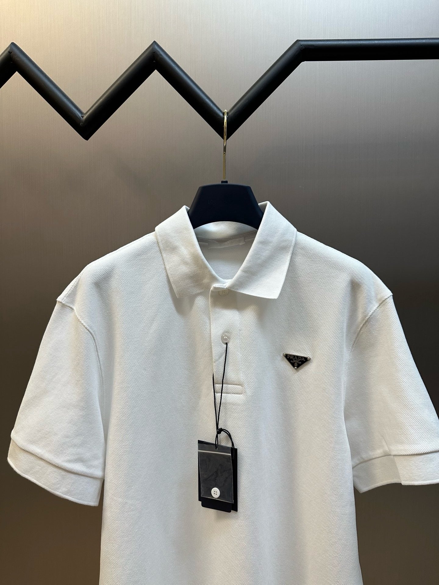 Black and White Polo
