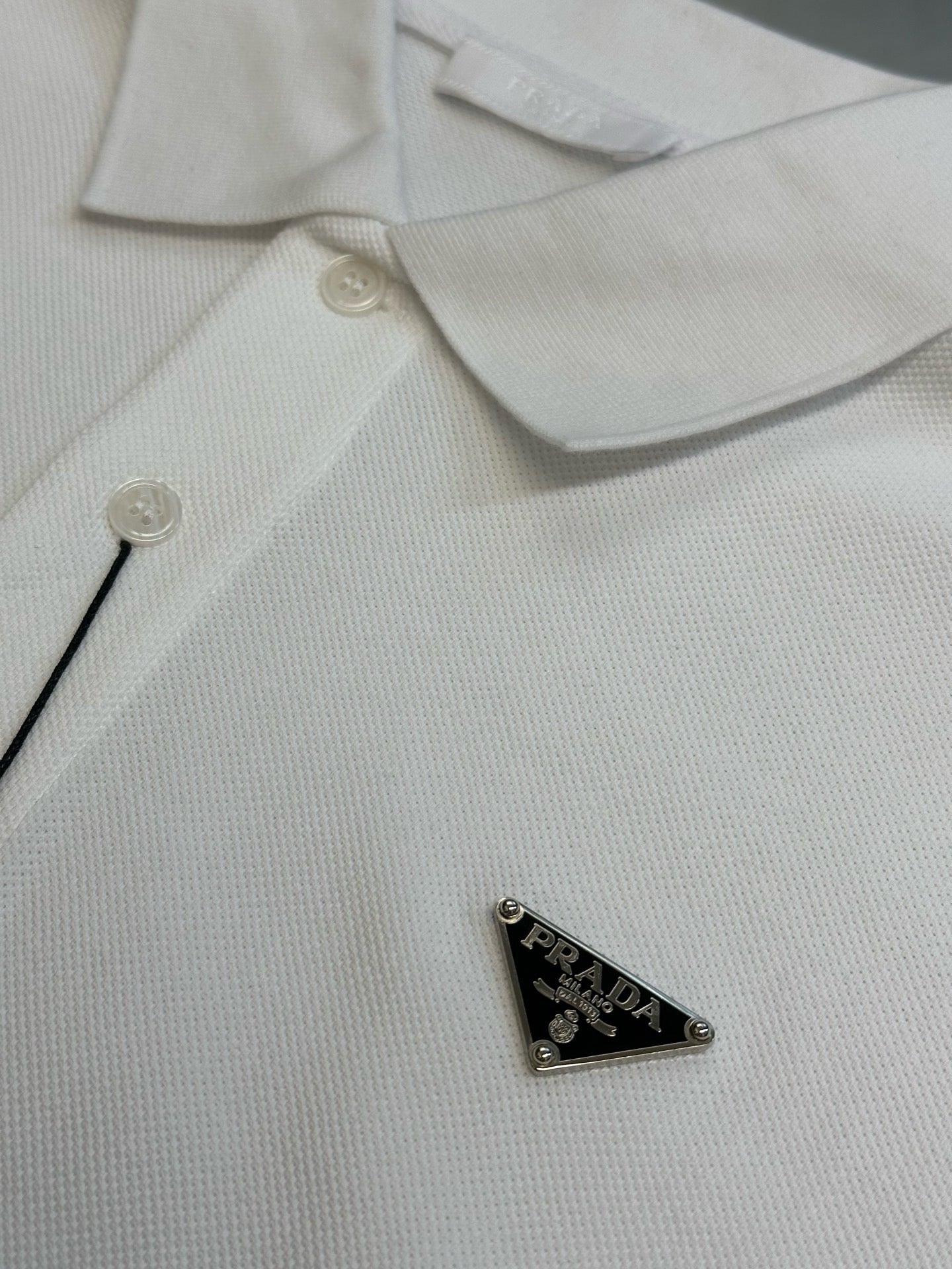Black and White Polo