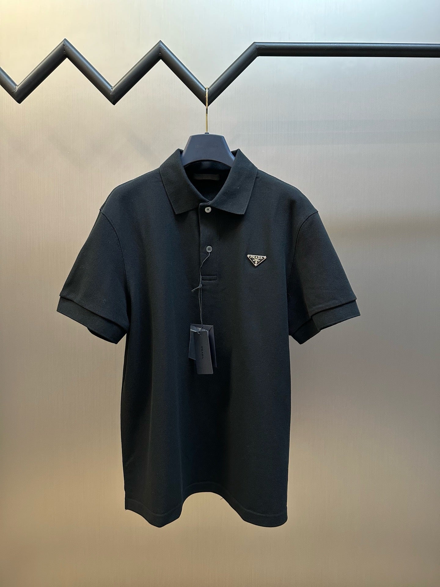 Black and White Polo
