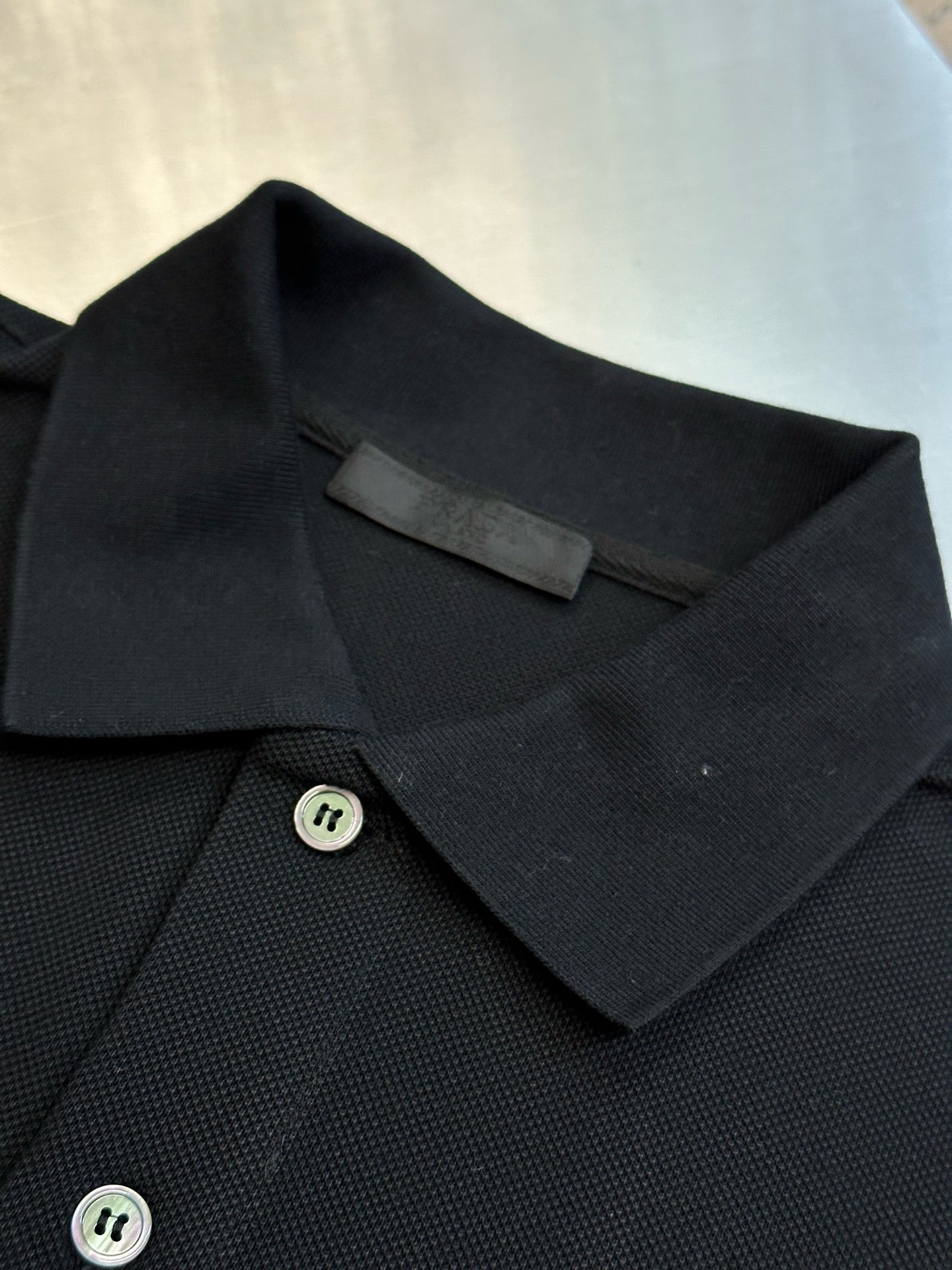 Black and White Polo