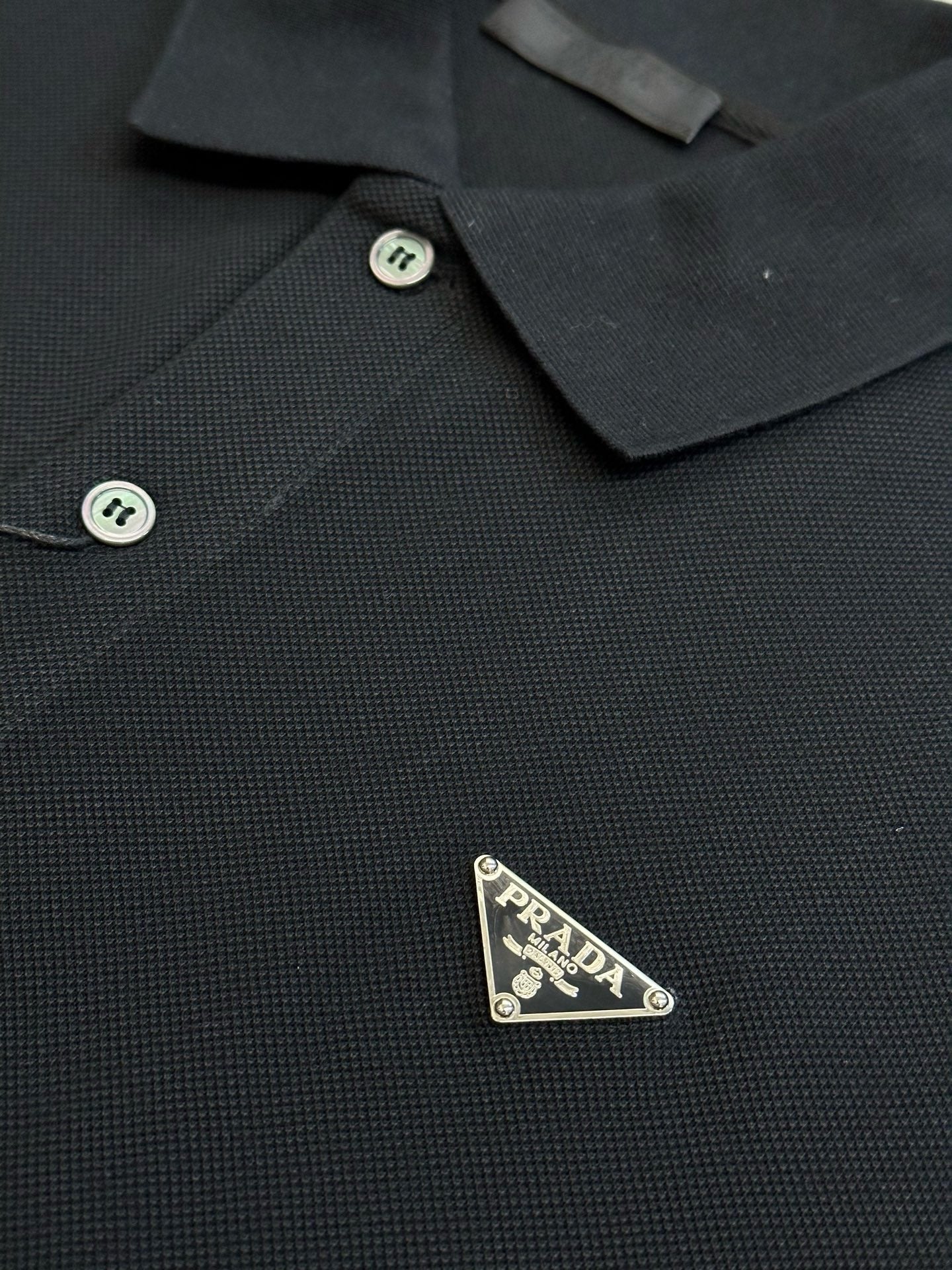 Black and White Polo