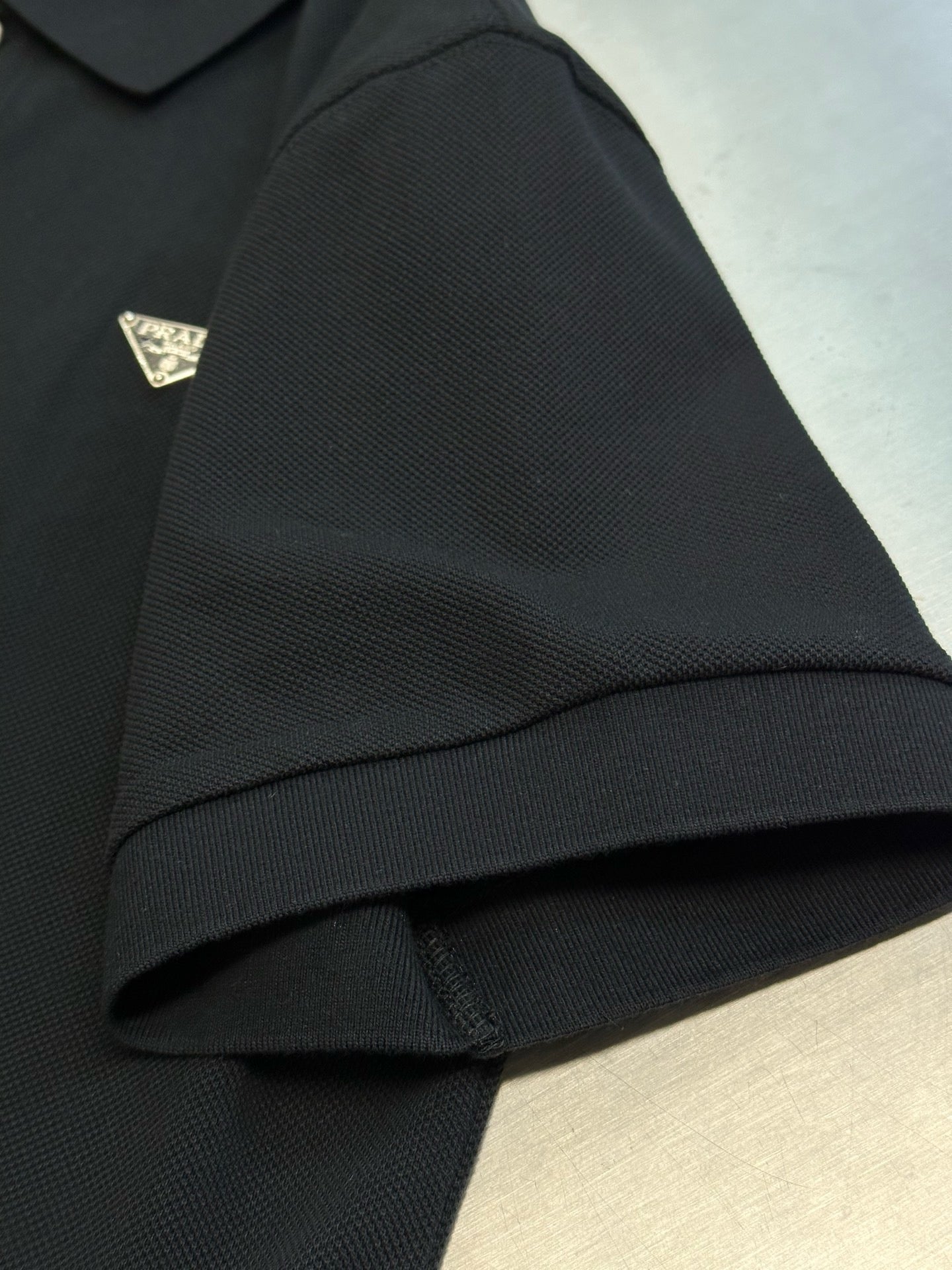 Black and White Polo