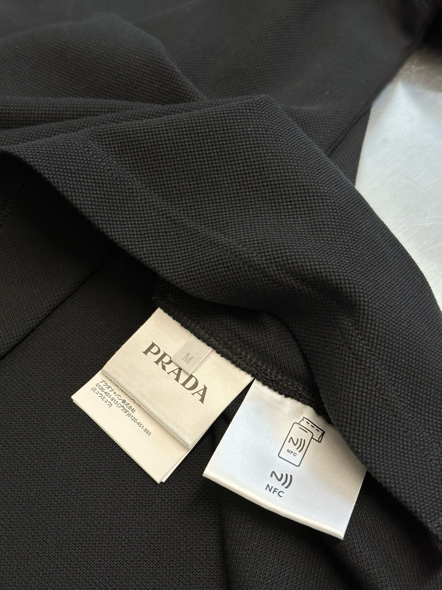 Black and White Polo
