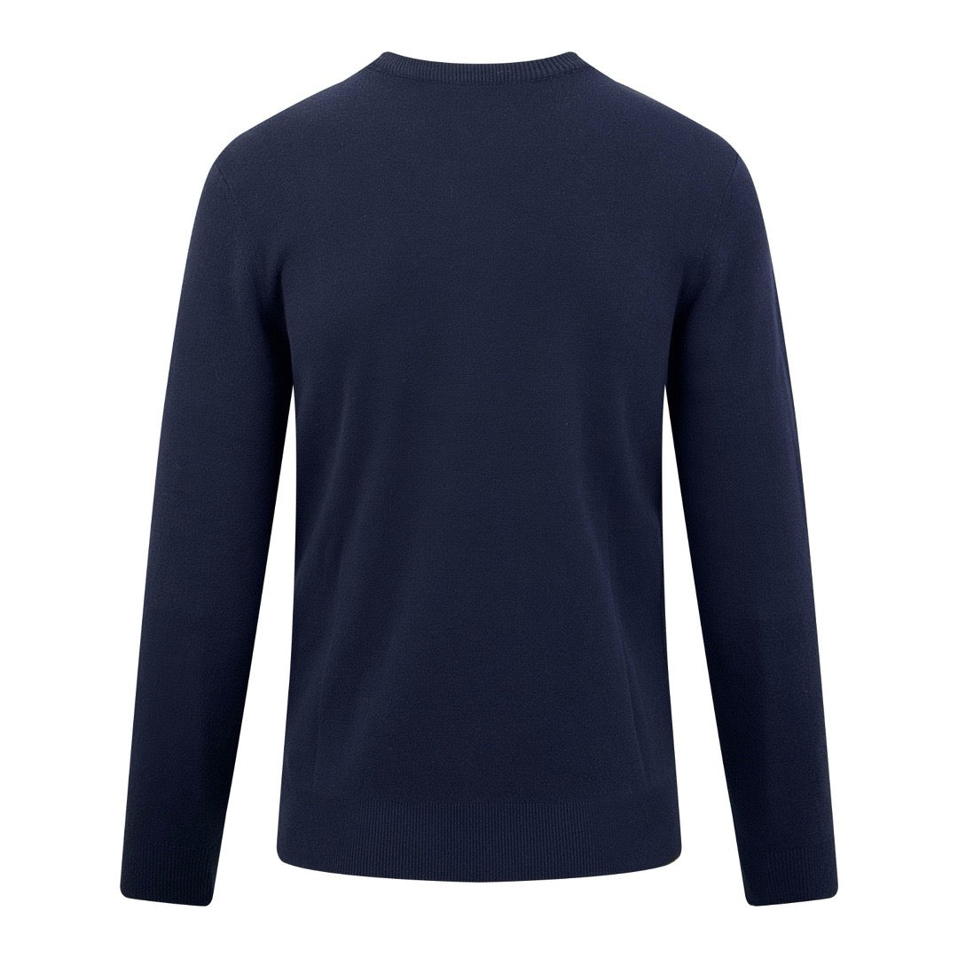 Black and Dark Blue Jersey