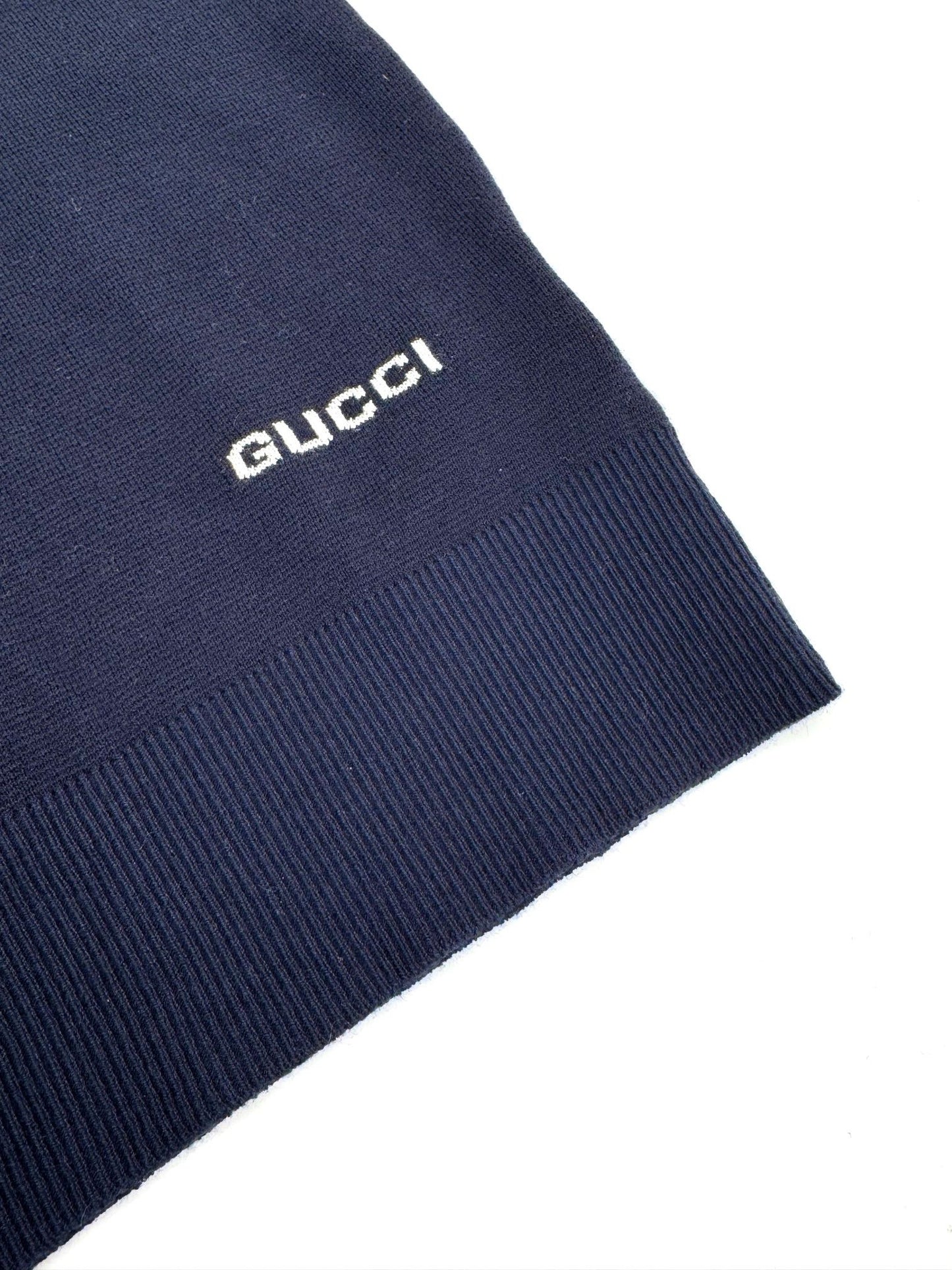 Black and Dark Blue Jersey