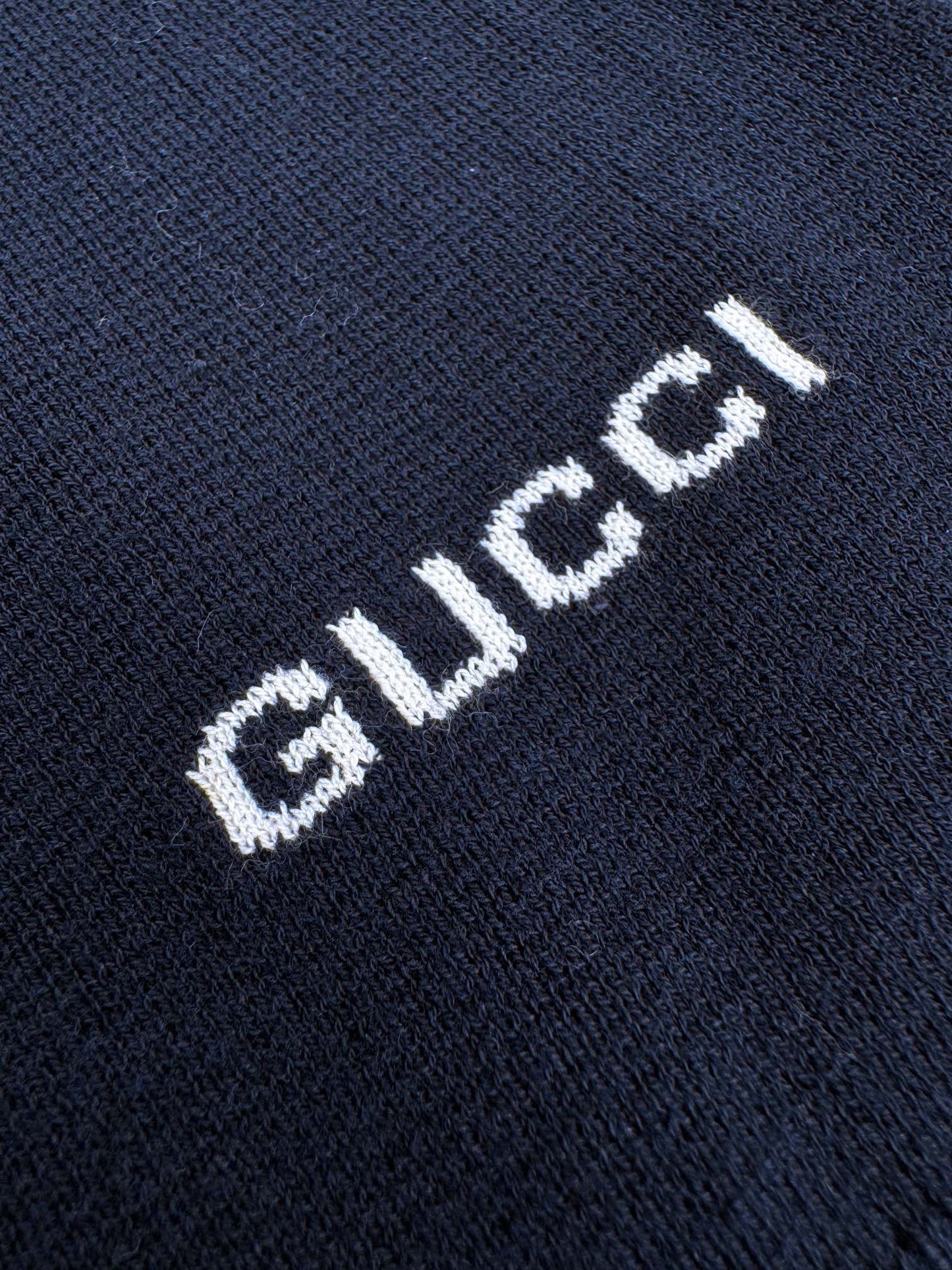 Black and Dark Blue Jersey