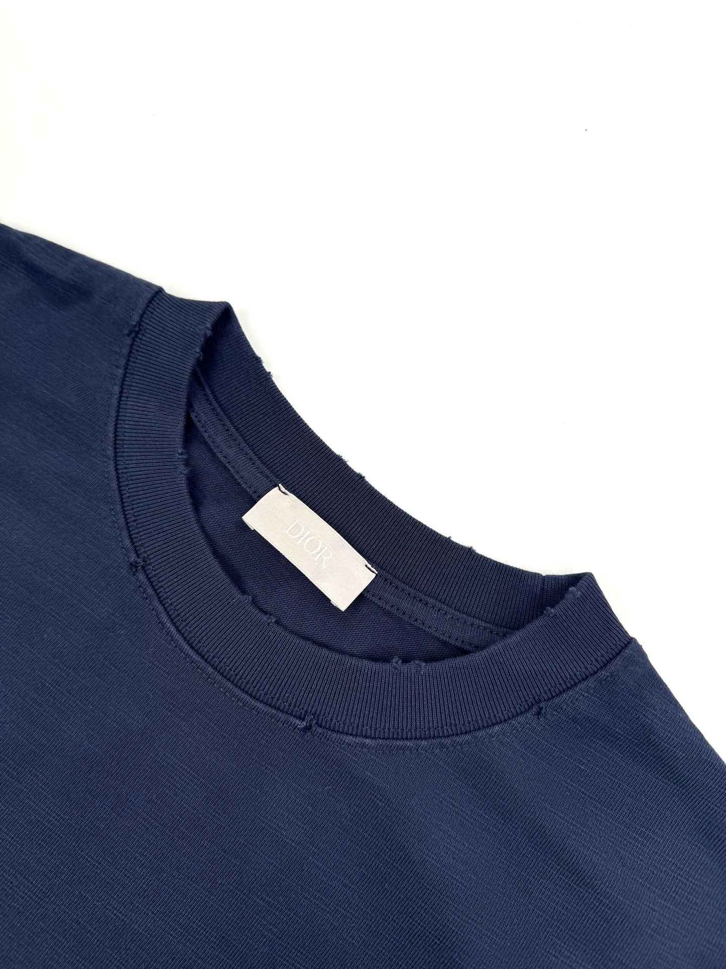 Dark Blue and White T-Shirt