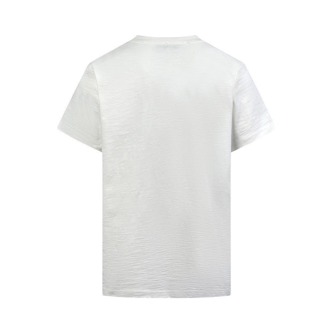 Dark Blue and White T-Shirt