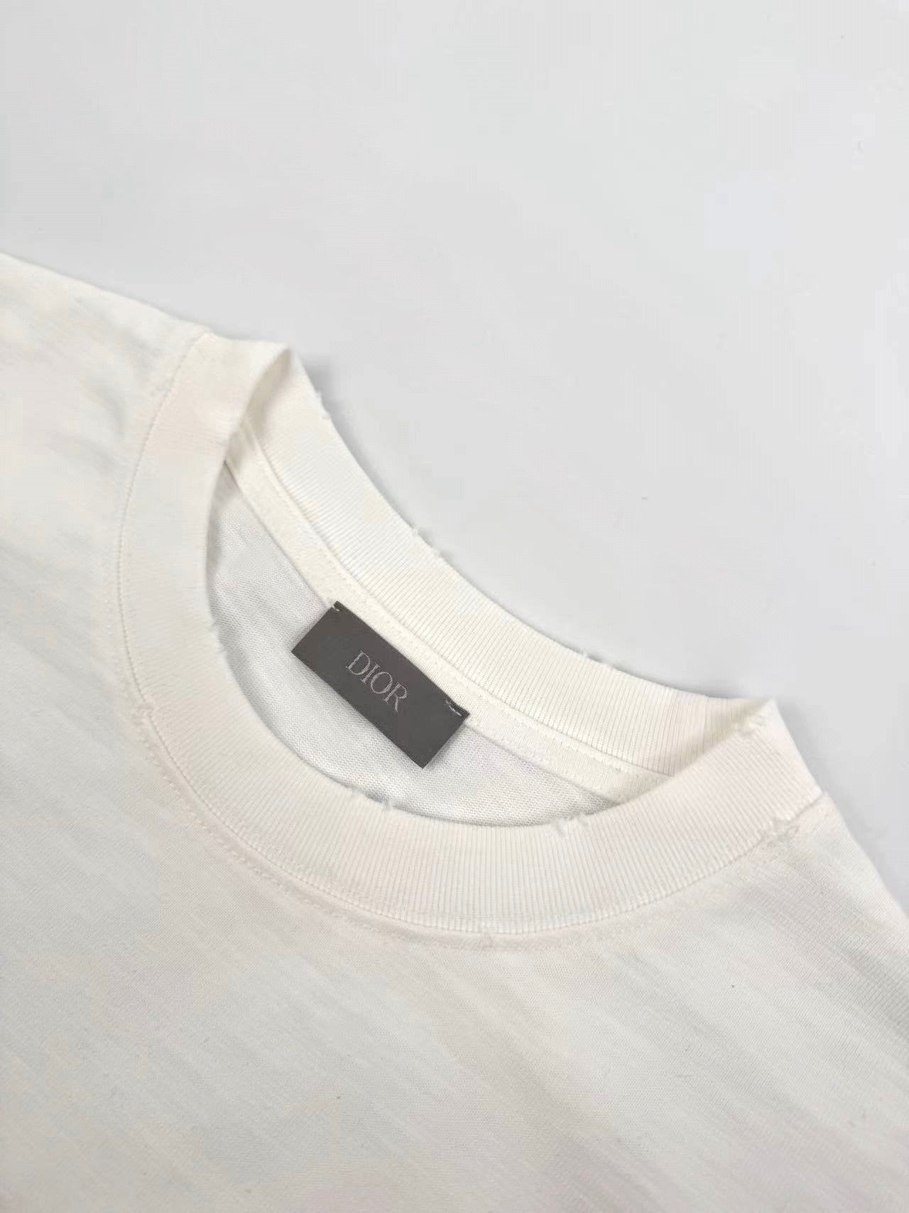 Dark Blue and White T-Shirt