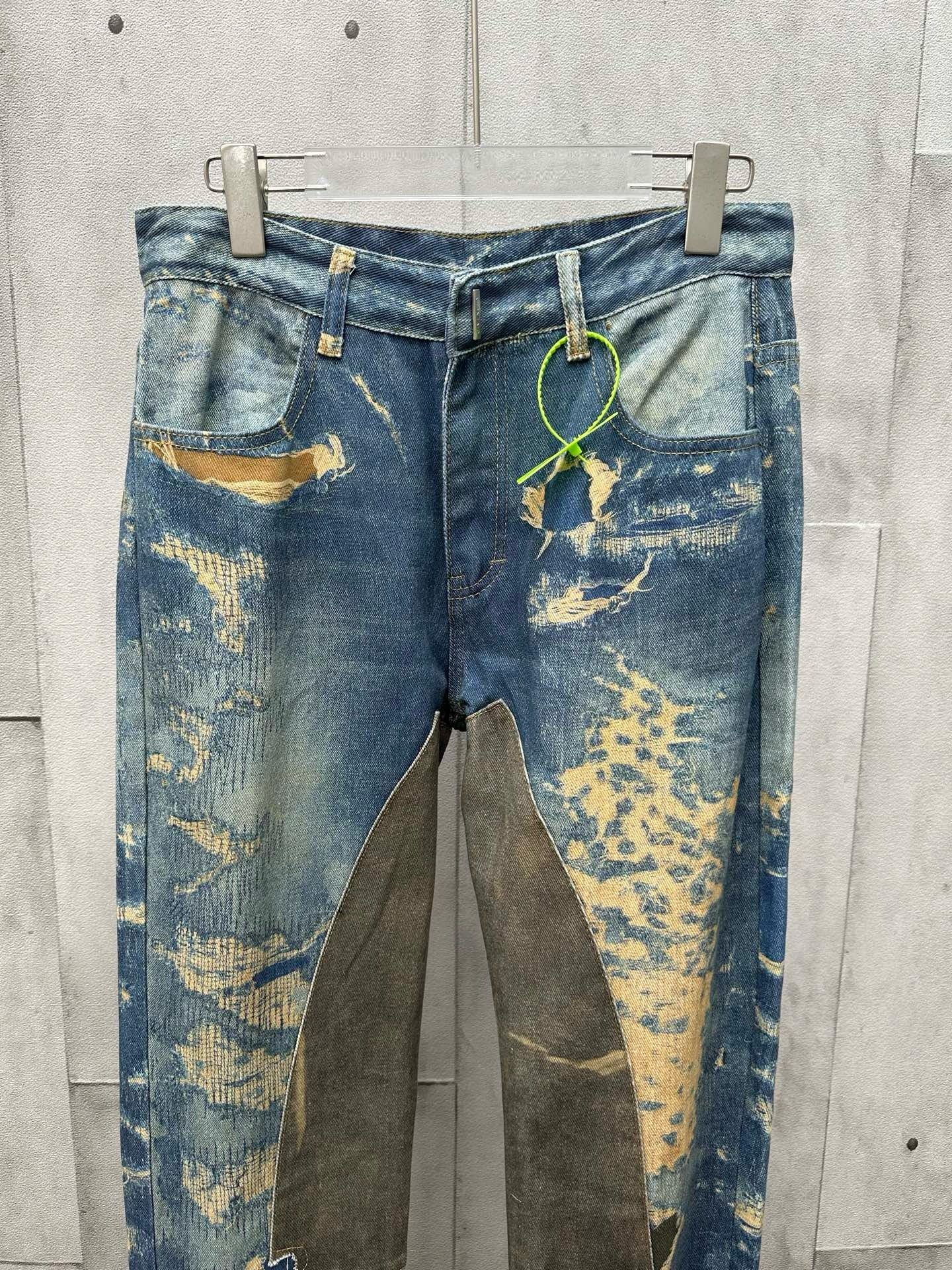 Blue and Black Pant