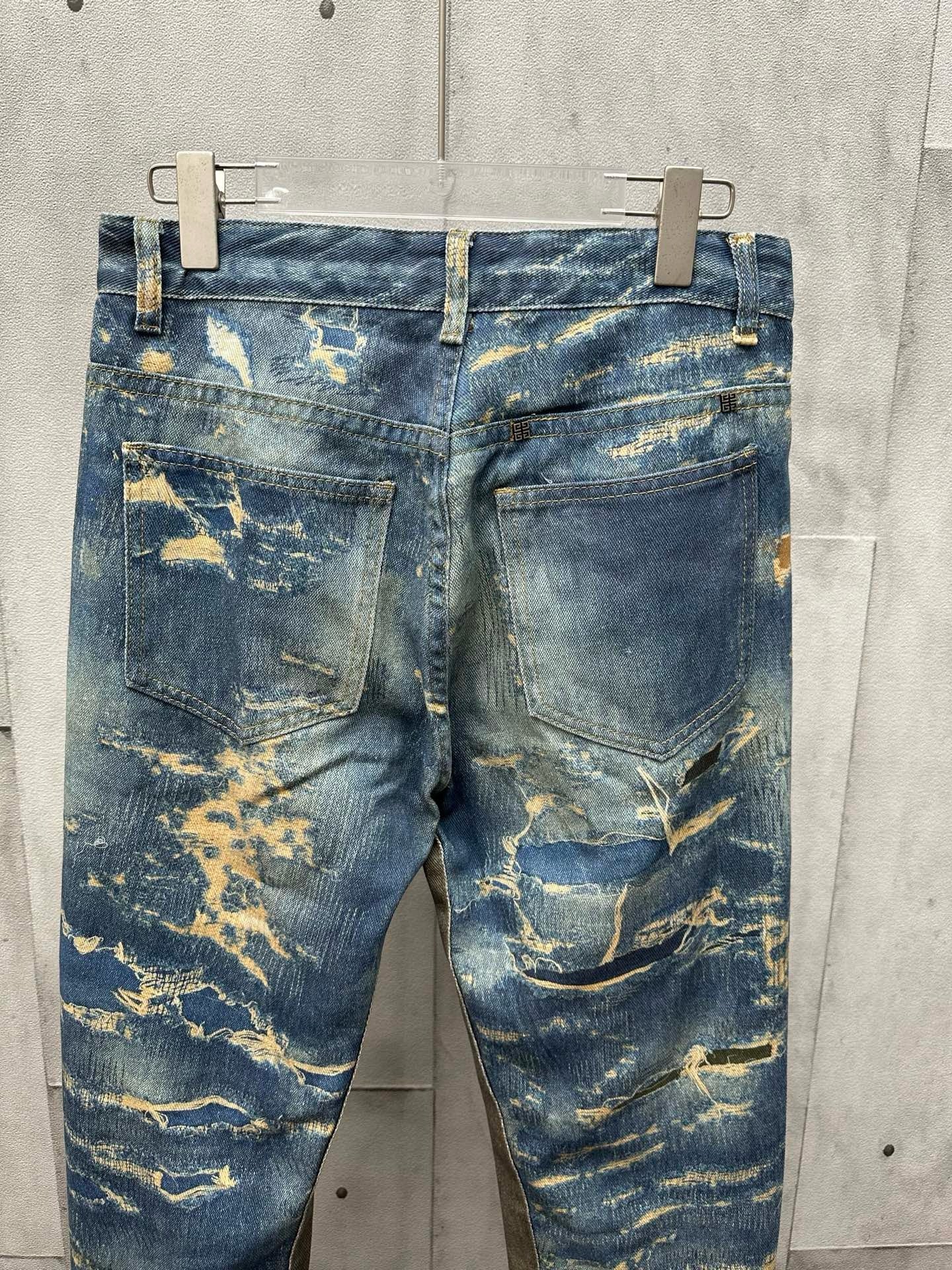 Blue and Black Pant