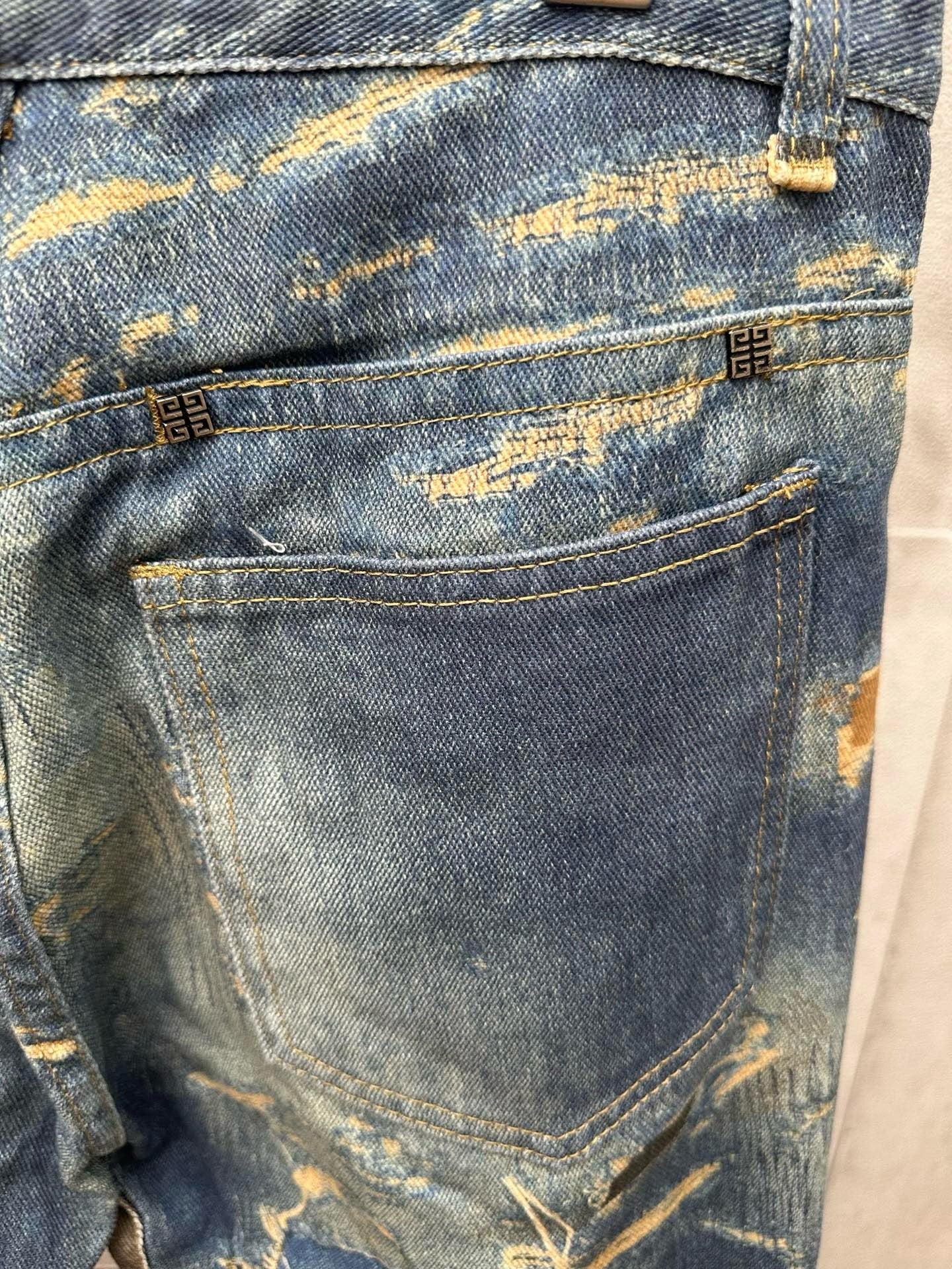 Blue and Black Pant