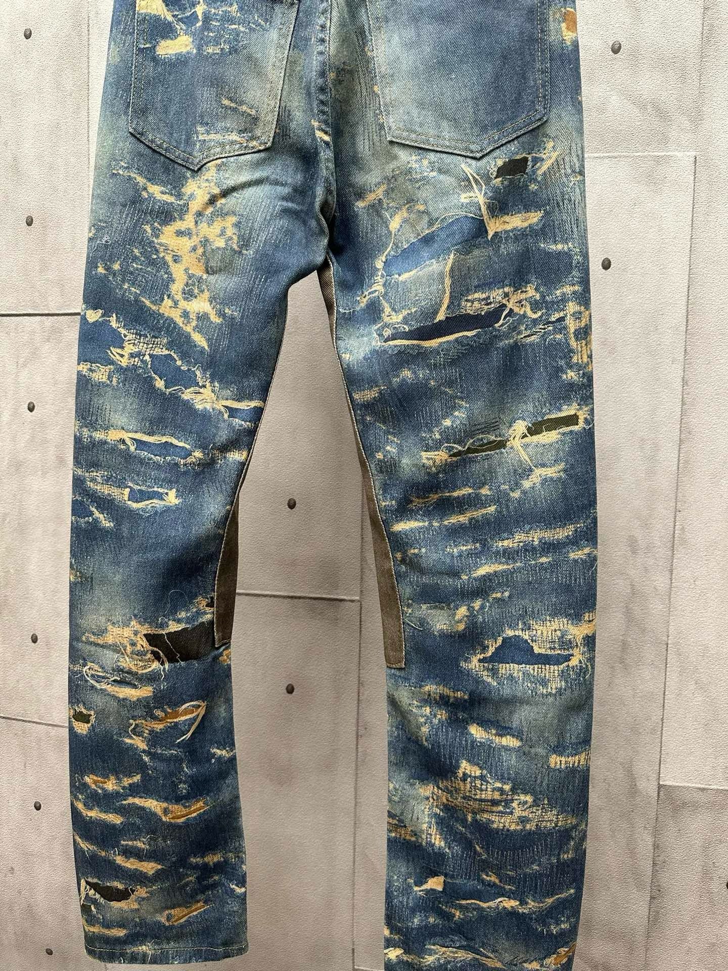 Blue and Black Pant