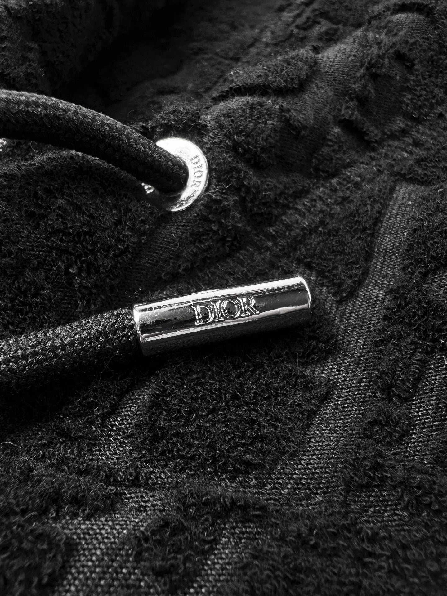 Black and White Hoodie