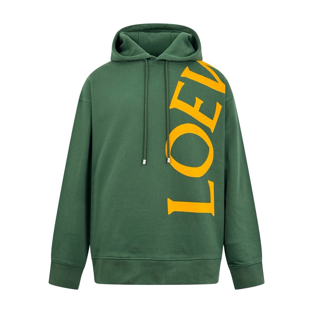 Black and Green Hoodie