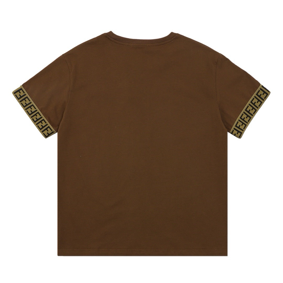 Brown and Black T-Shirt