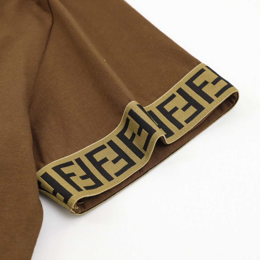 Brown and Black T-Shirt