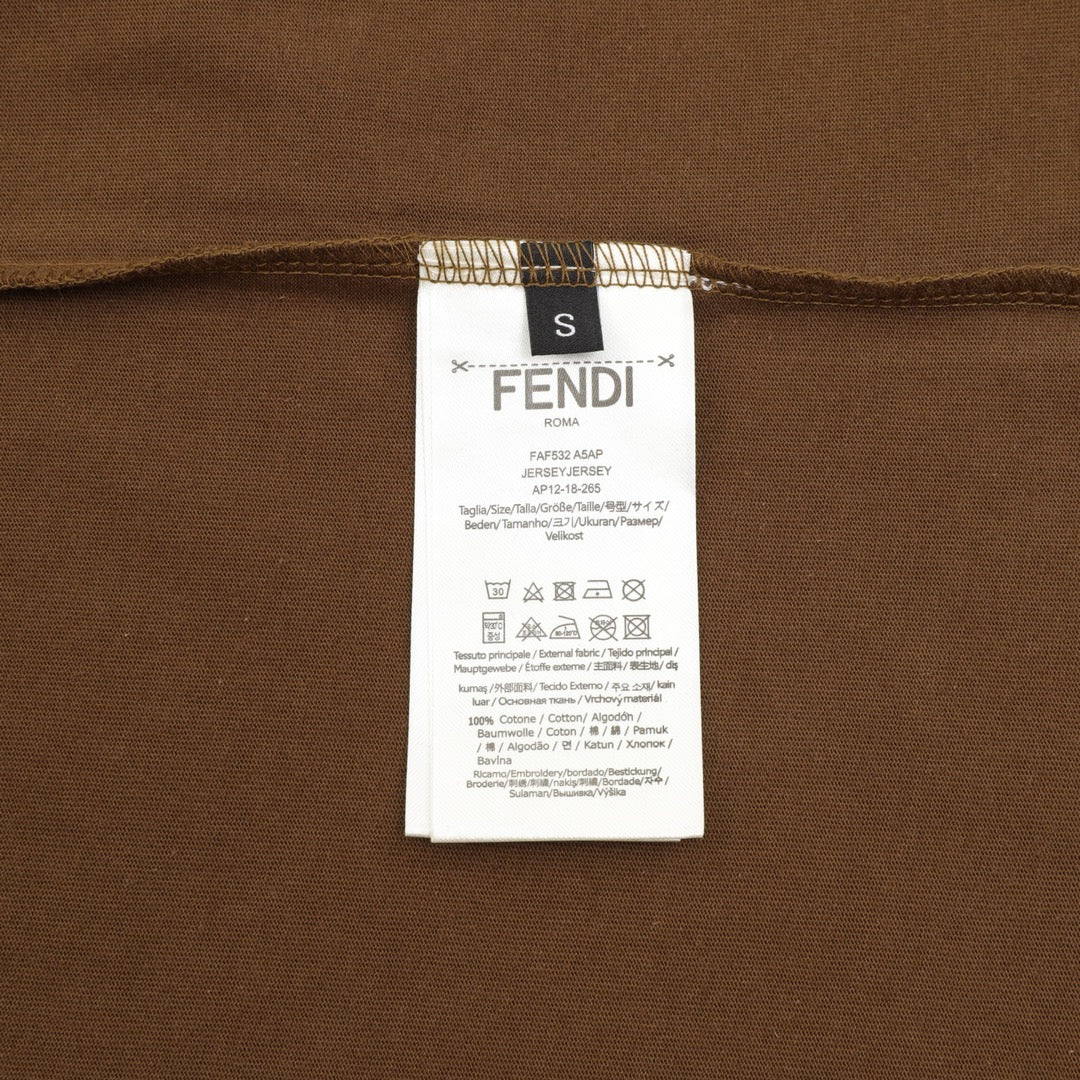 Brown and Black T-Shirt
