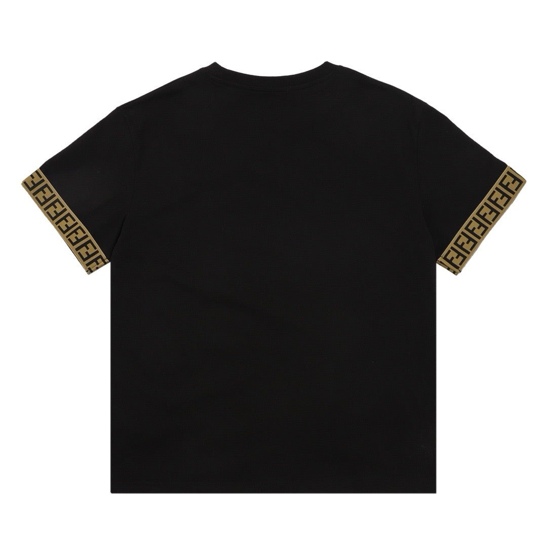 Brown and Black T-Shirt
