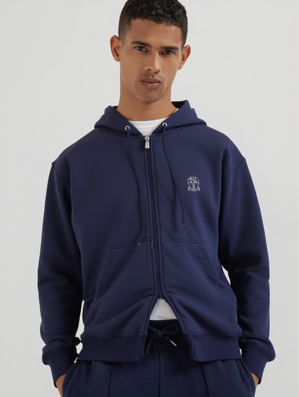 Dark Blue and Grey Jacket