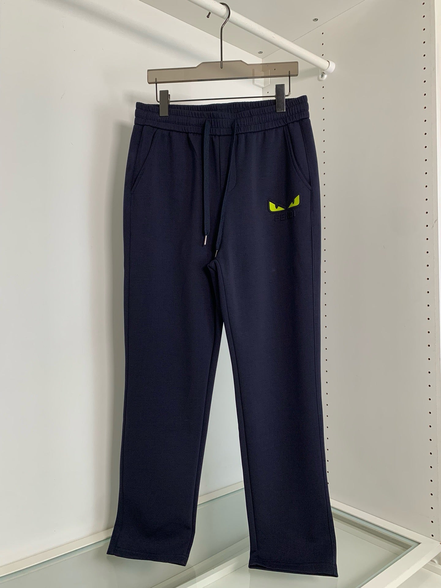 Dark Blue and Black Pant