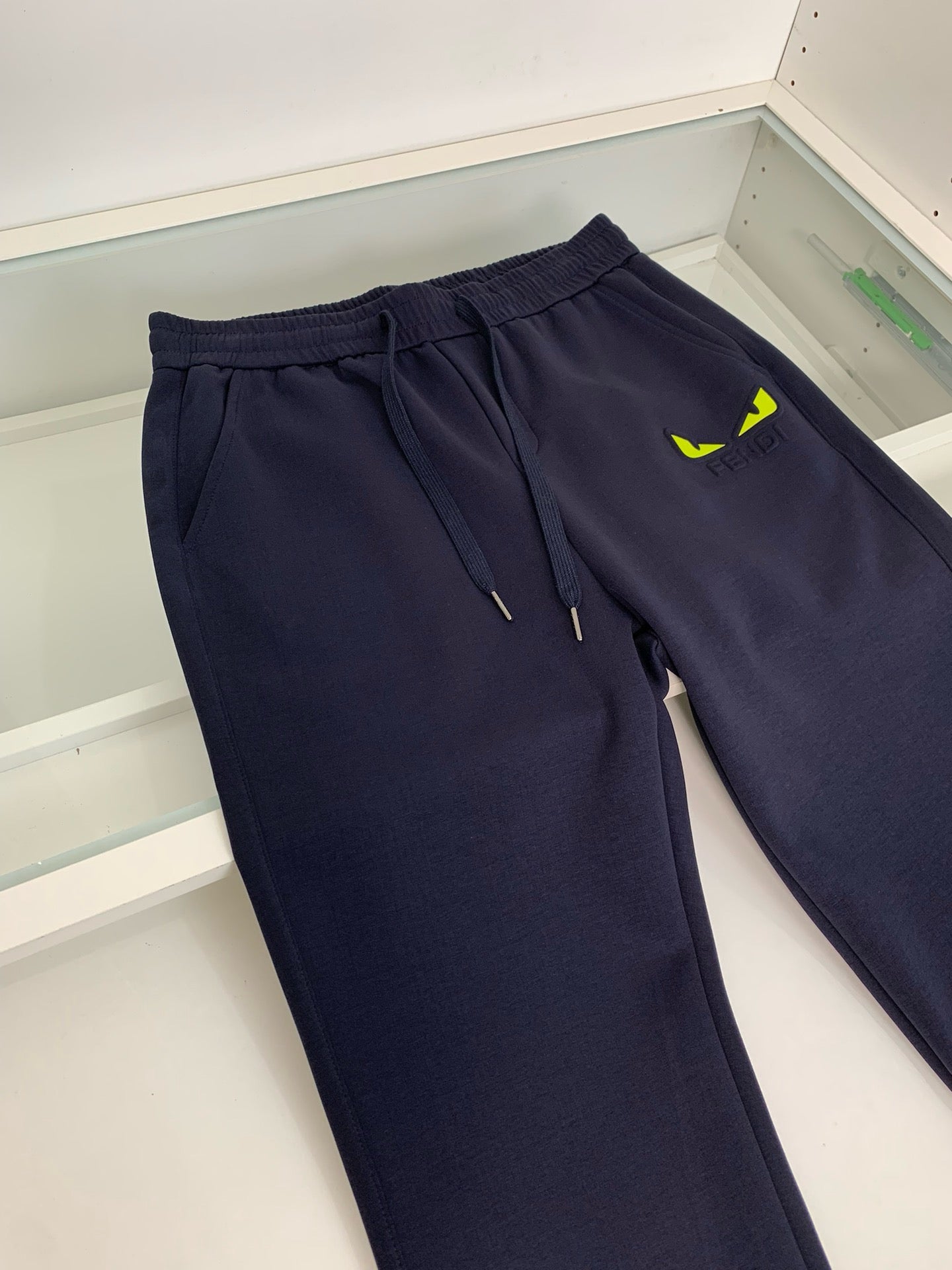 Dark Blue and Black Pant