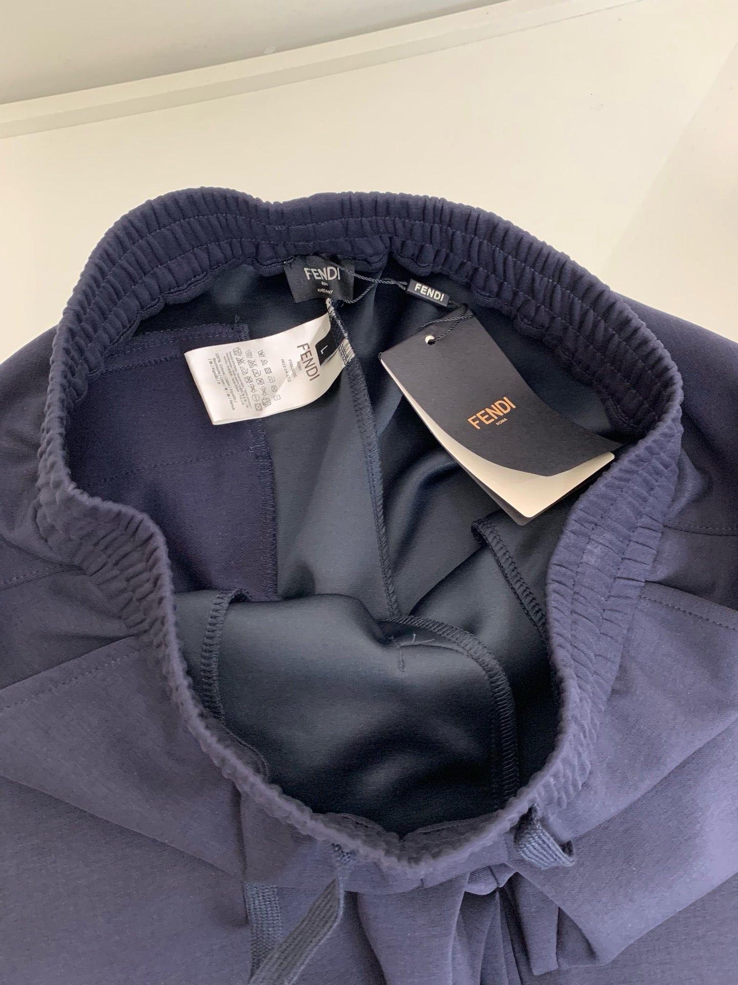 Dark Blue and Black Pant