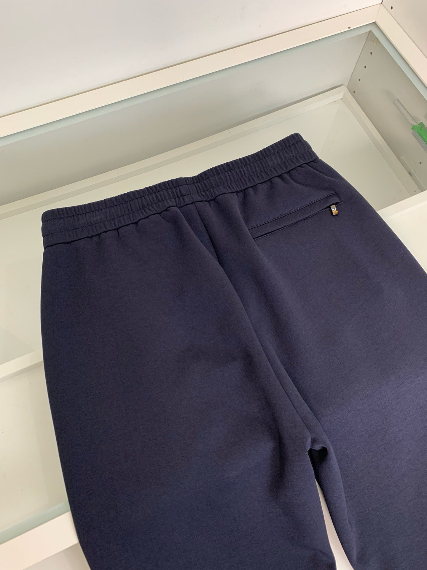 Dark Blue and Black Pant